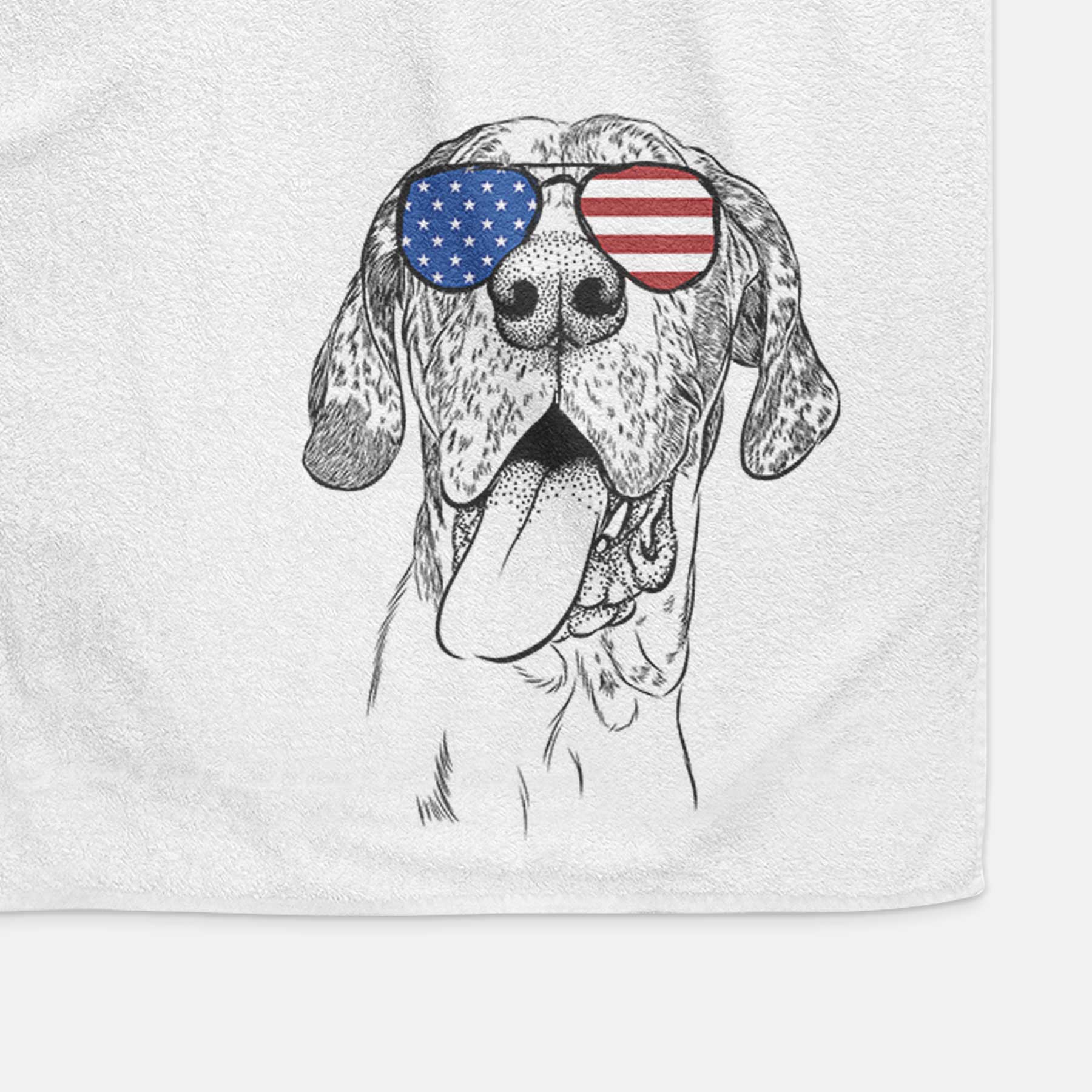 Hennessey the Great Dane Decorative Hand Towel