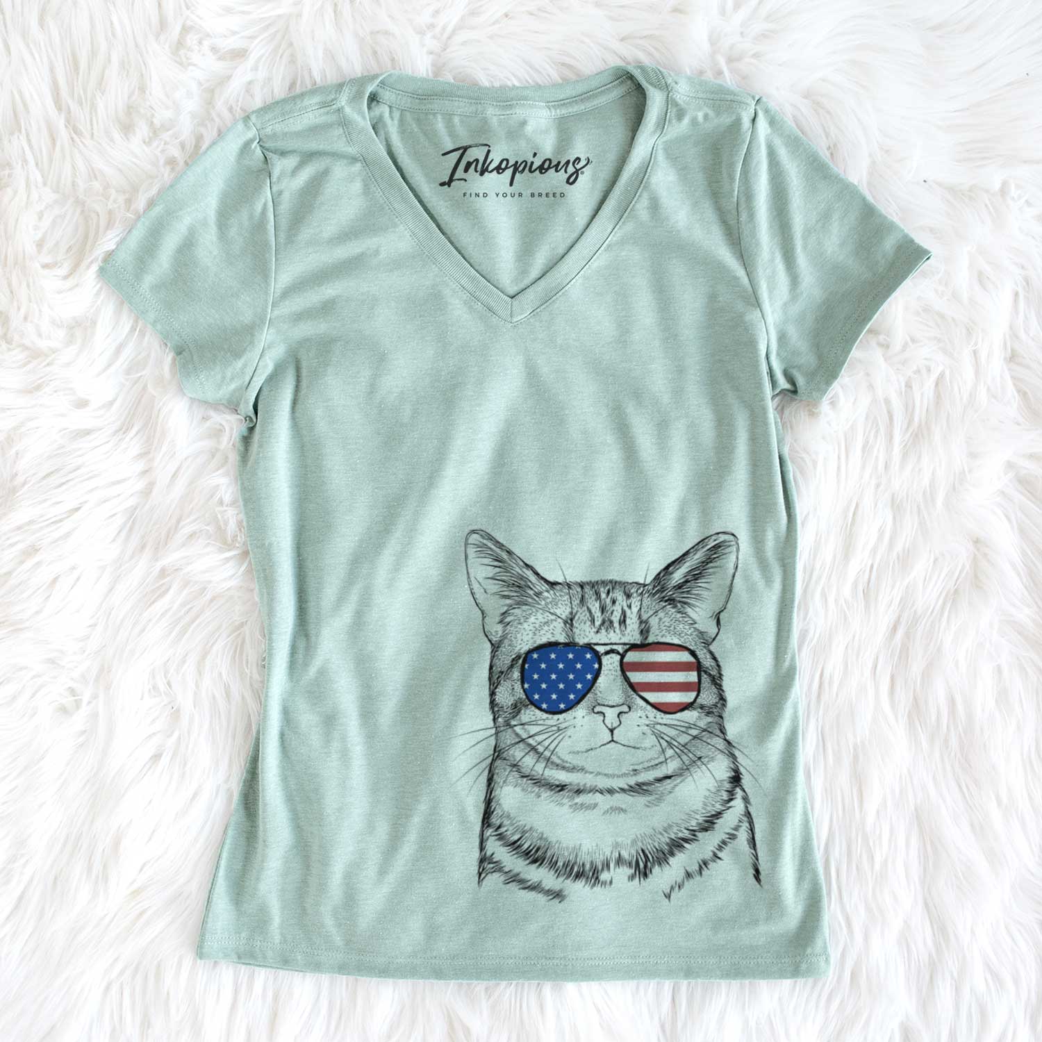 USA Henry the Bengal - Women's Perfect V-neck Shirt