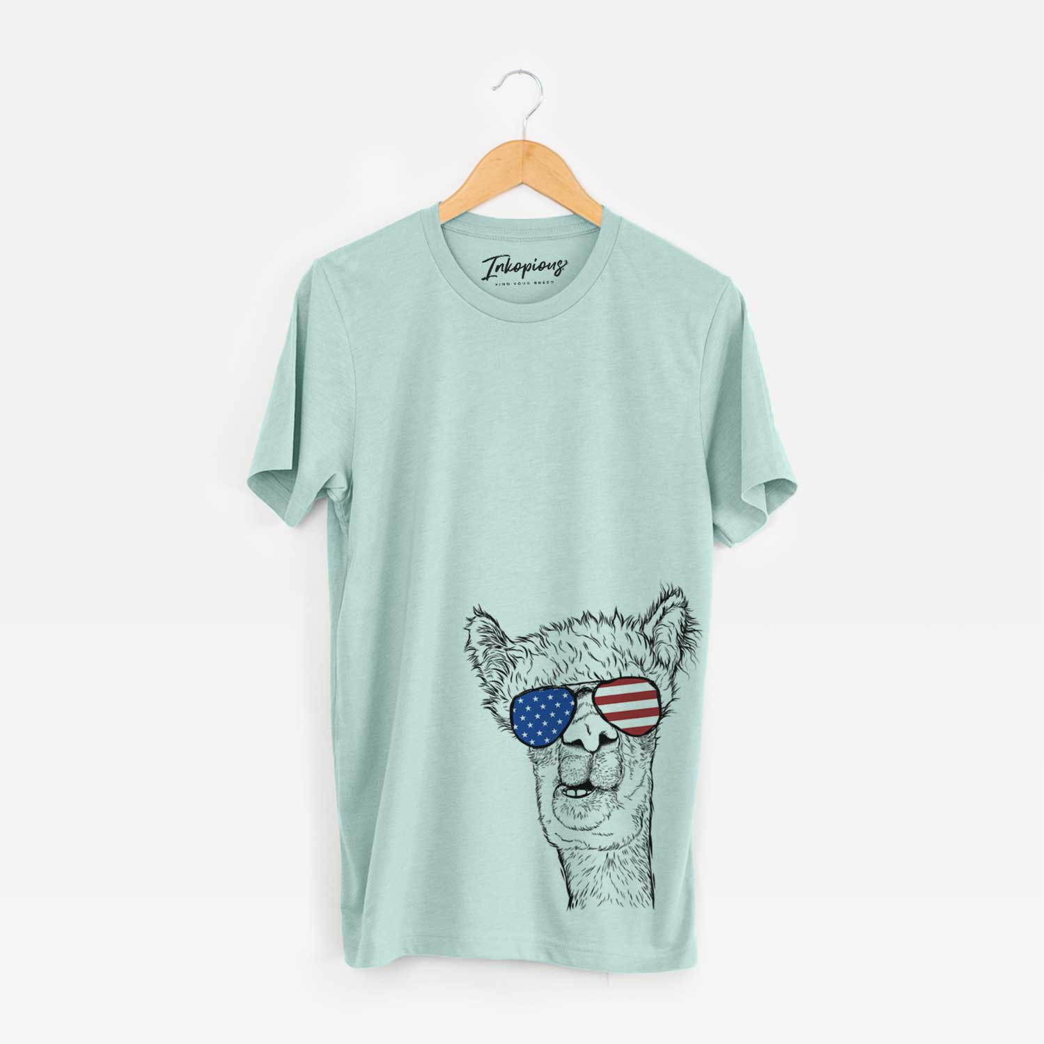 USA Henry the Alpaca - Unisex Crewneck