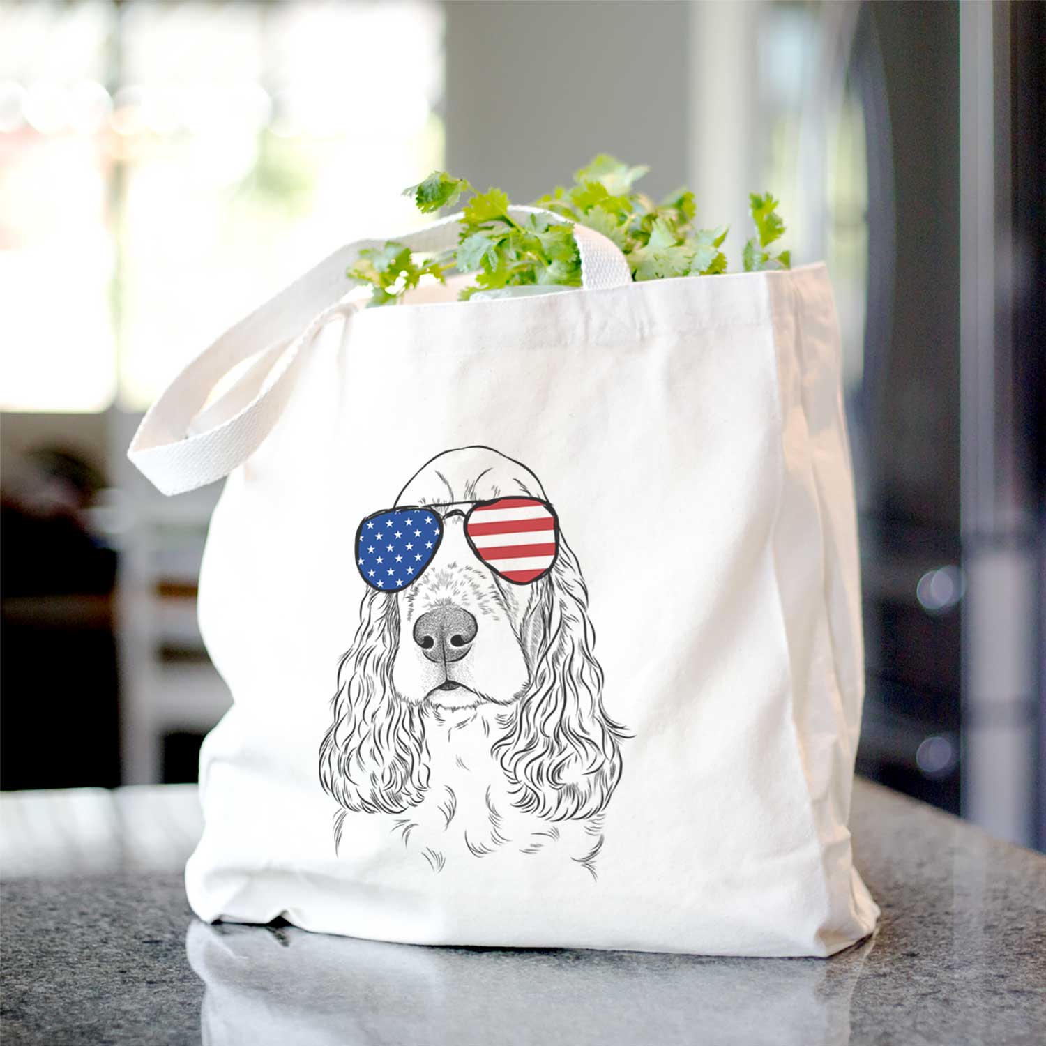 Henry the English Cocker Spaniel - Tote Bag