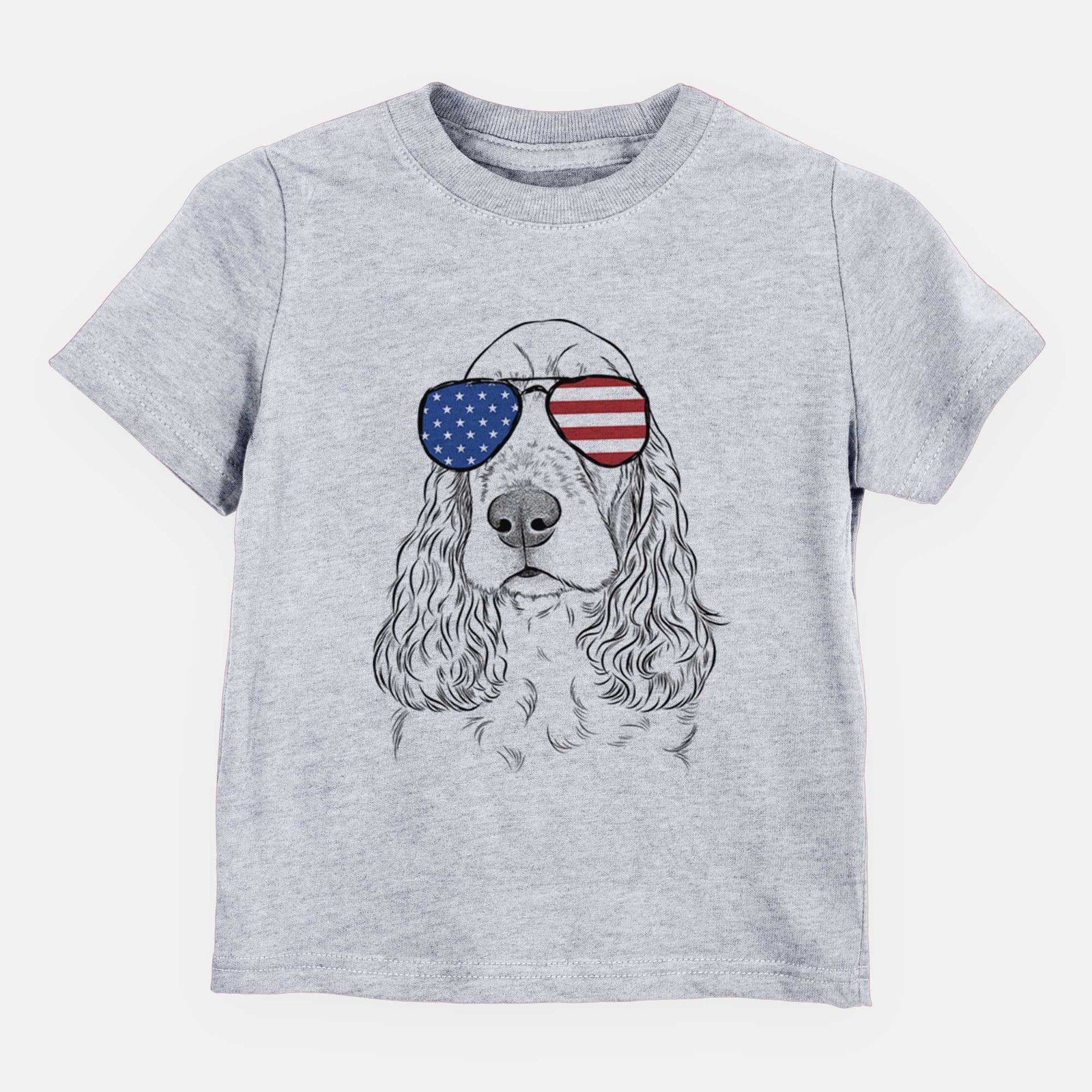 USA Henry the English Cocker Spaniel - Kids/Youth/Toddler Shirt