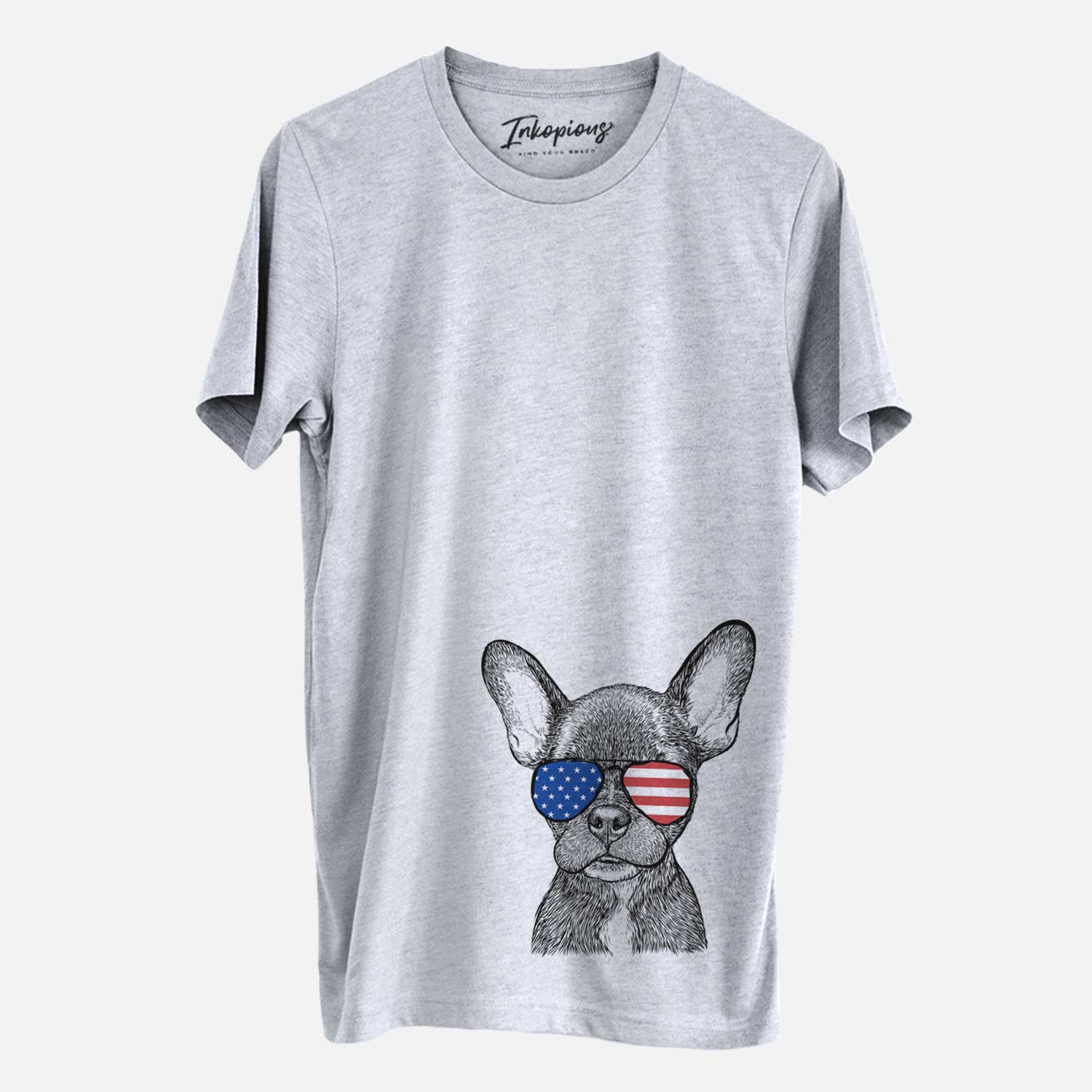 USA Henry the French Bulldog - Unisex Crewneck