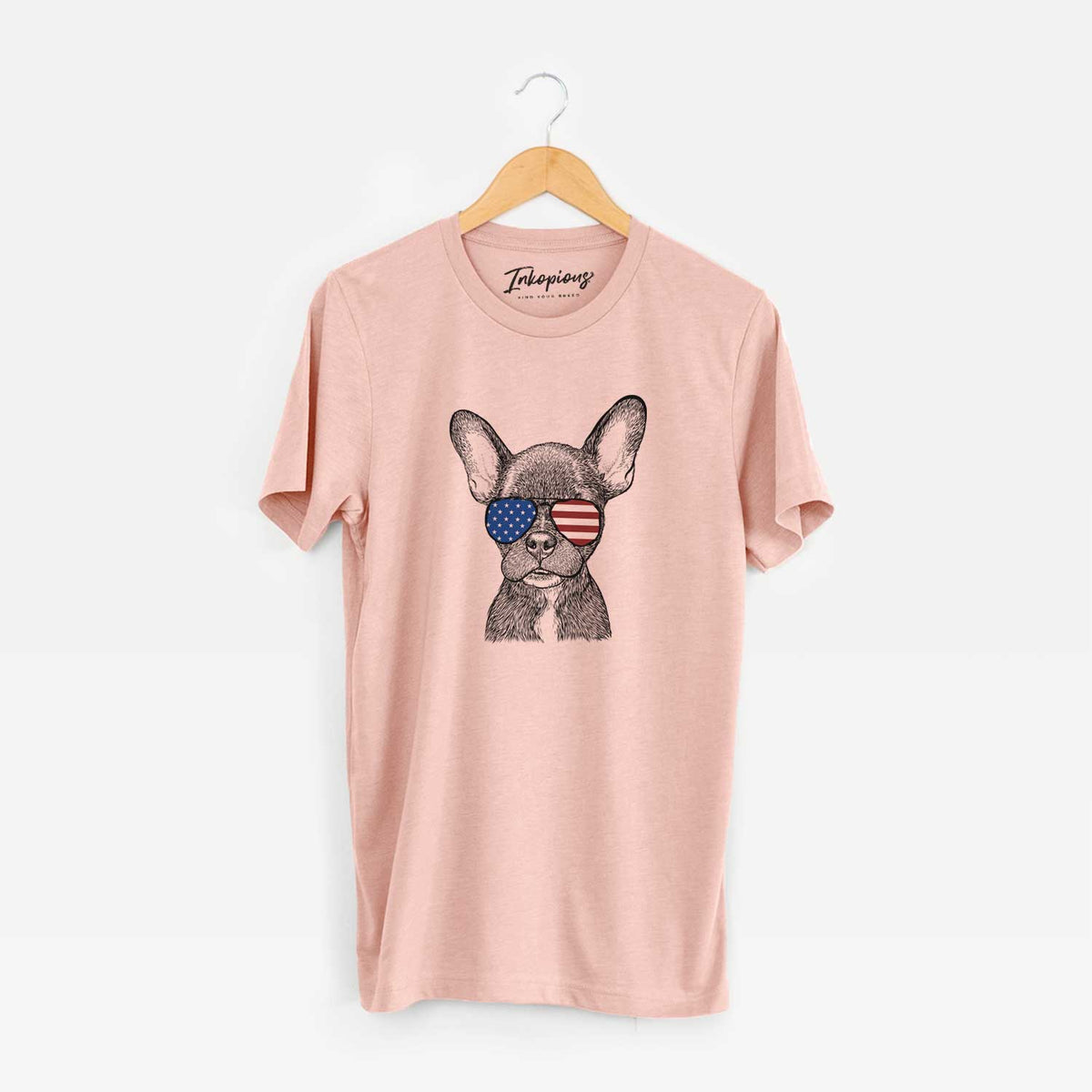 USA Henry the French Bulldog - Unisex Crewneck