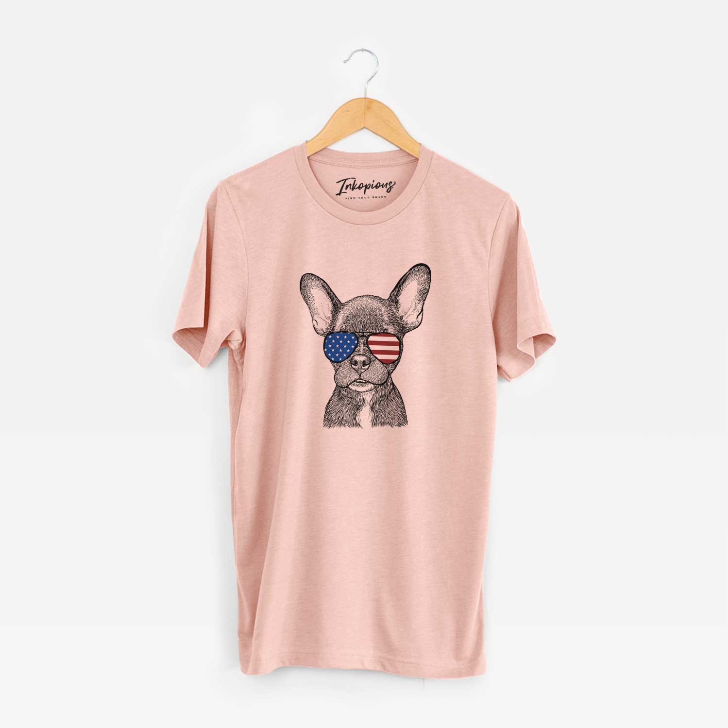 USA Henry the French Bulldog - Unisex Crewneck