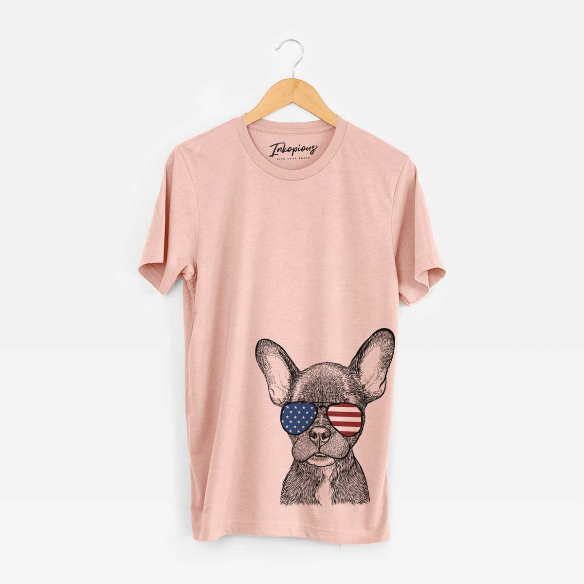 USA Henry the French Bulldog - Unisex Crewneck