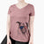 USA Henry the German Shepherd - Women's Perfect V-neck Shirt