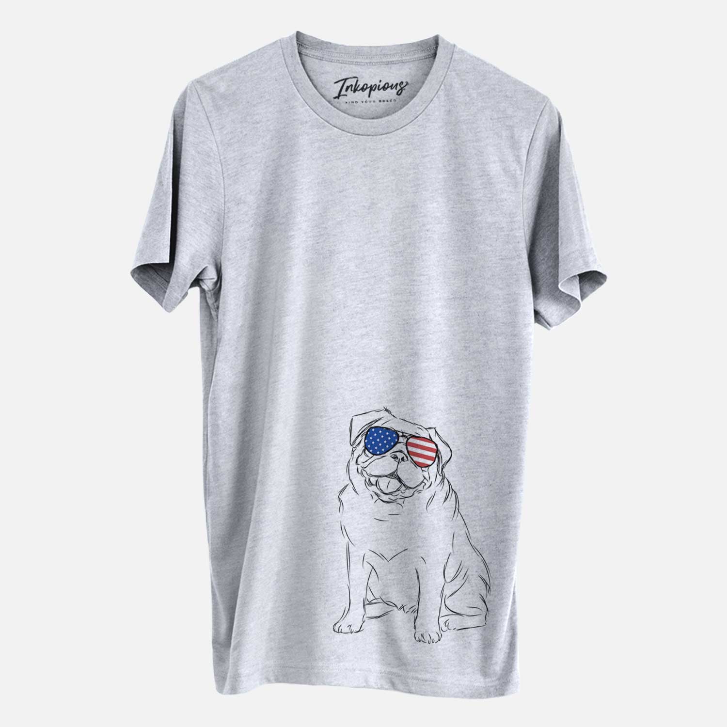 USA Higgins the Pug - Unisex Crewneck