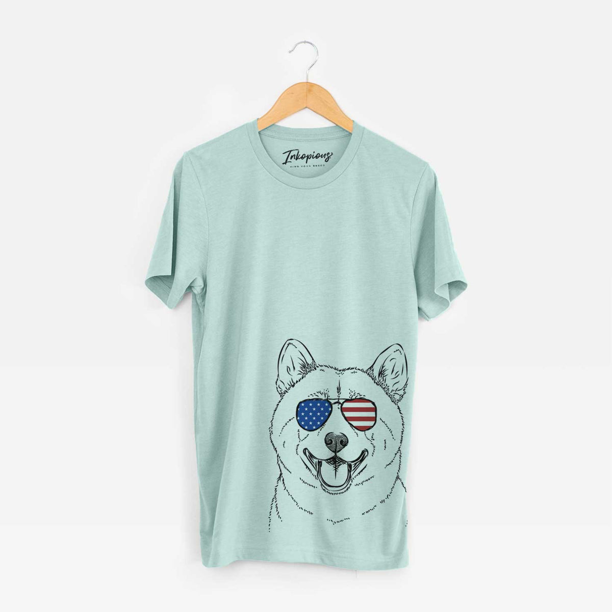 USA Hiro the Shiba Inu - Unisex Crewneck