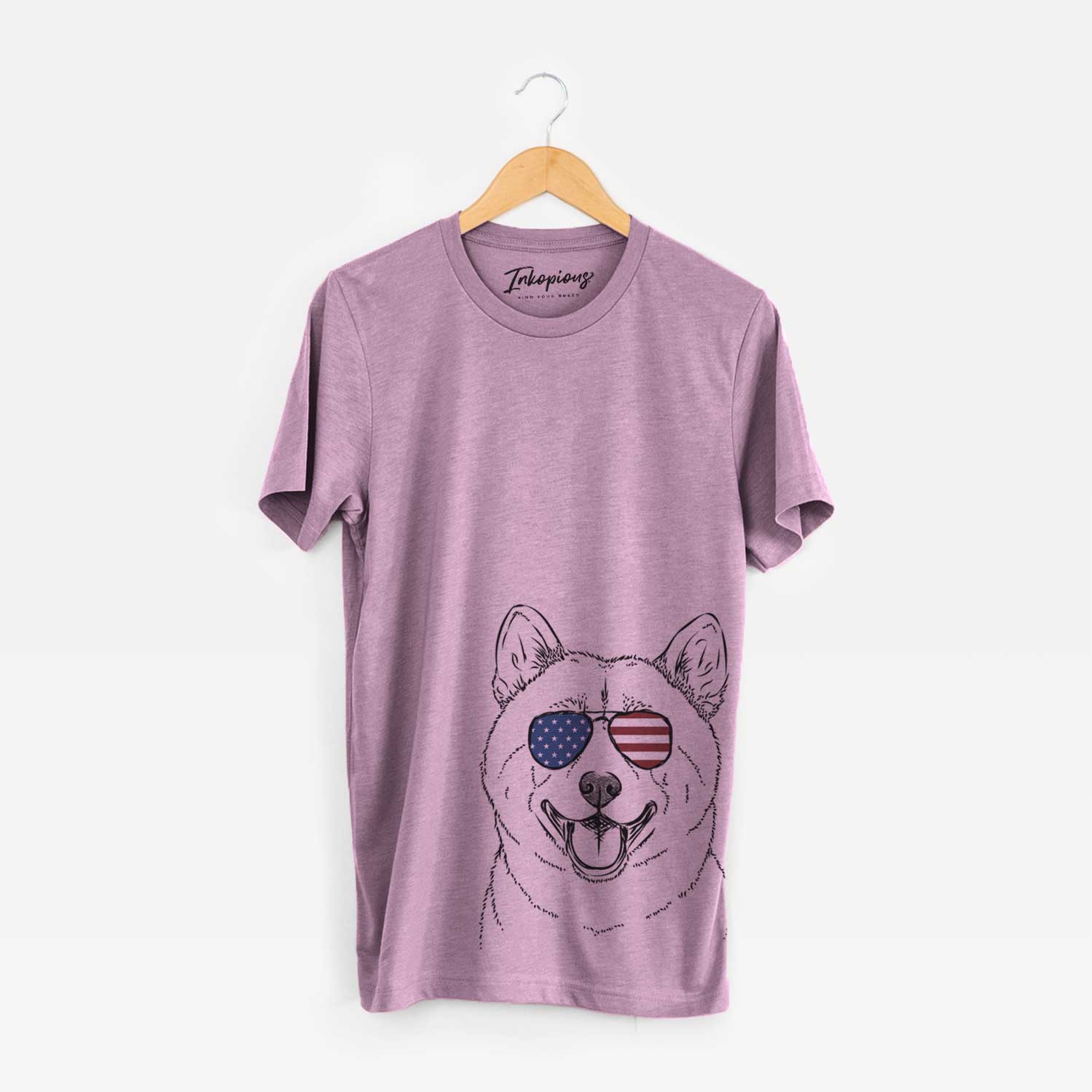 USA Hiro the Shiba Inu - Unisex Crewneck