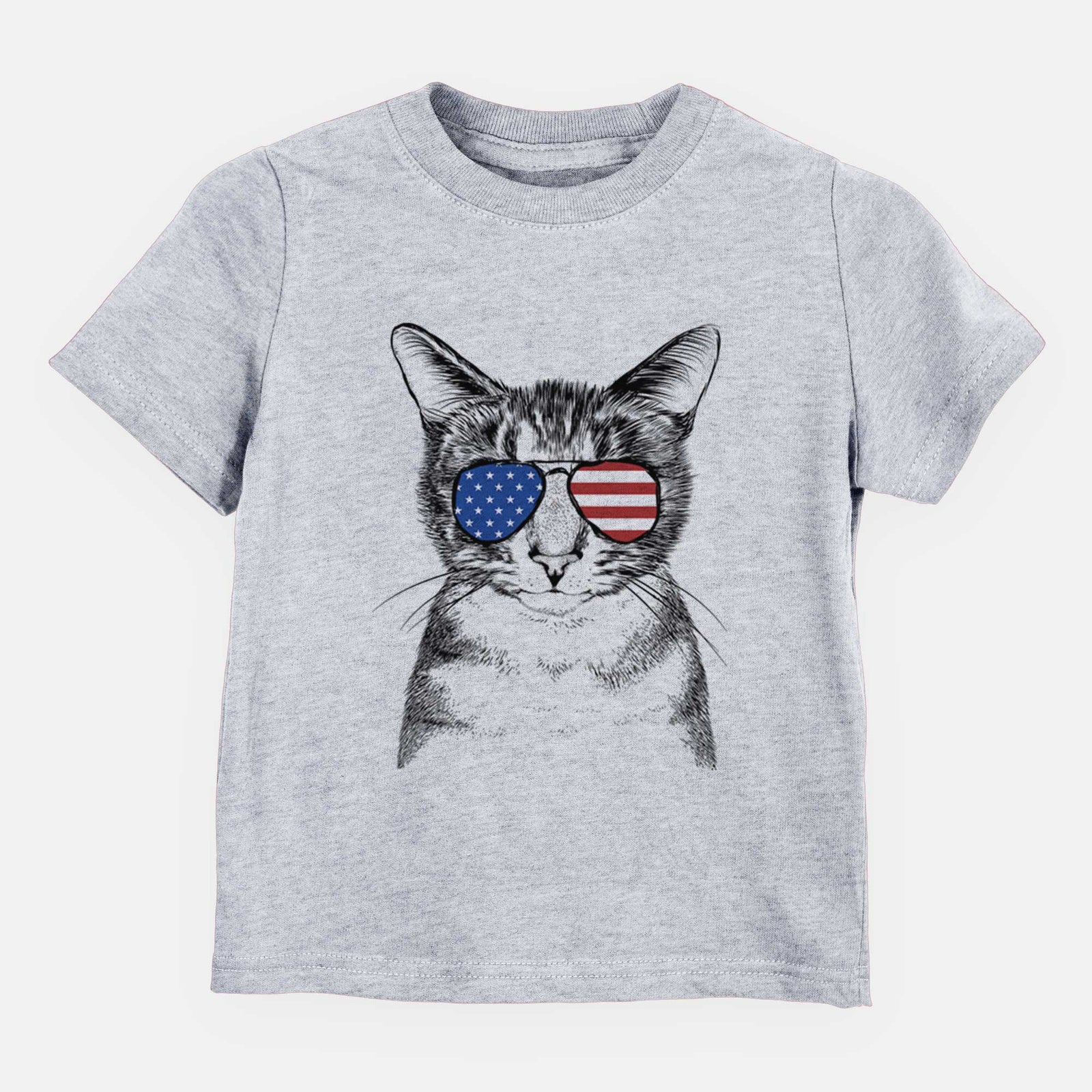 USA Hobbes the Tabby Cat - Kids/Youth/Toddler Shirt
