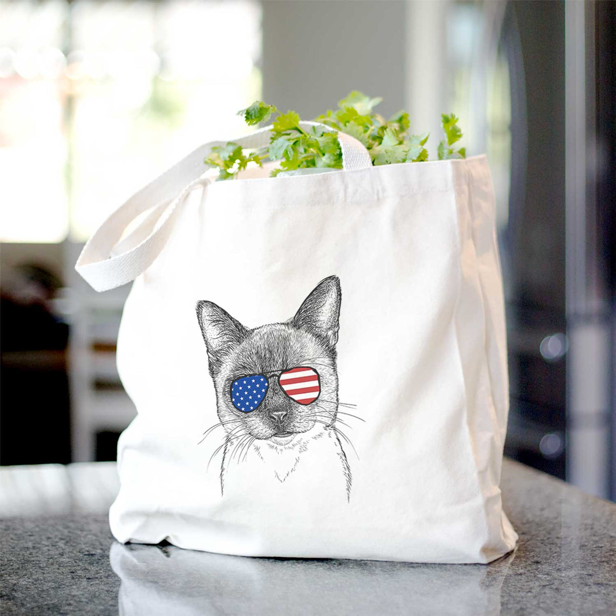 Hoggle the Siamese Cat - Tote Bag