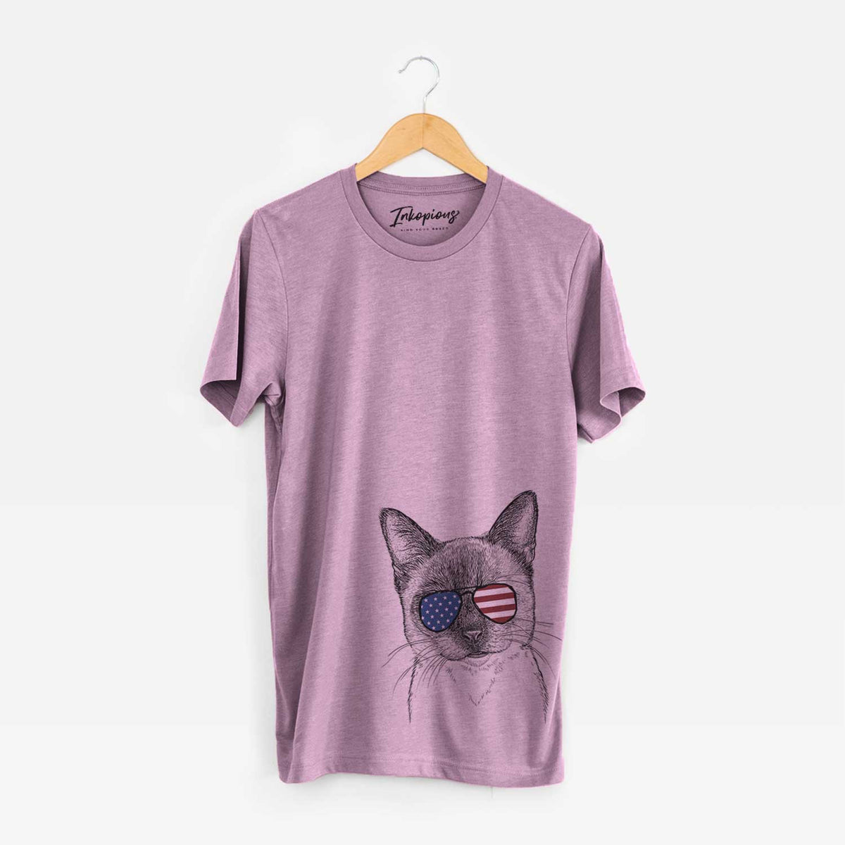USA Hoggle the Siamese Cat - Unisex Crewneck