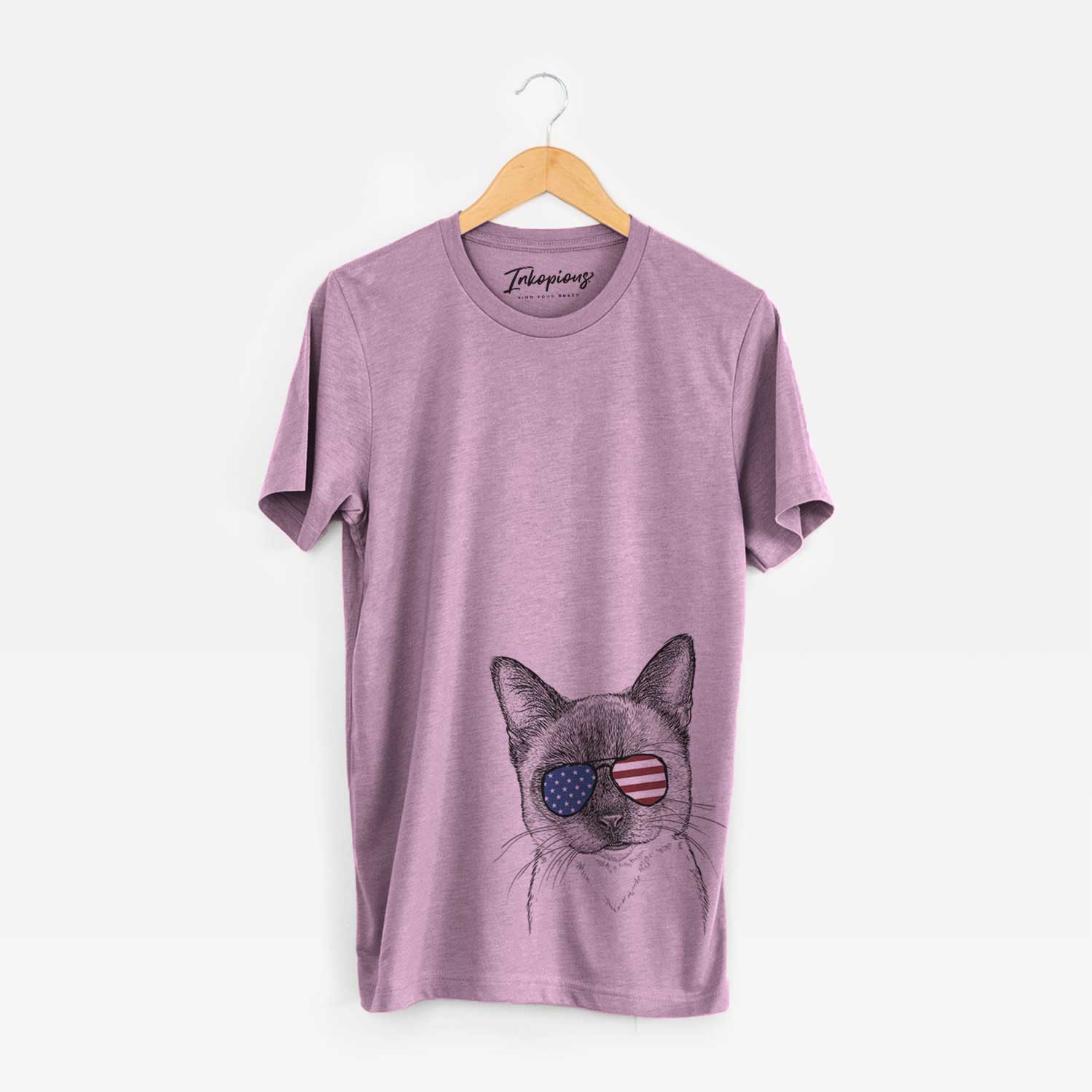 USA Hoggle the Siamese Cat - Unisex Crewneck