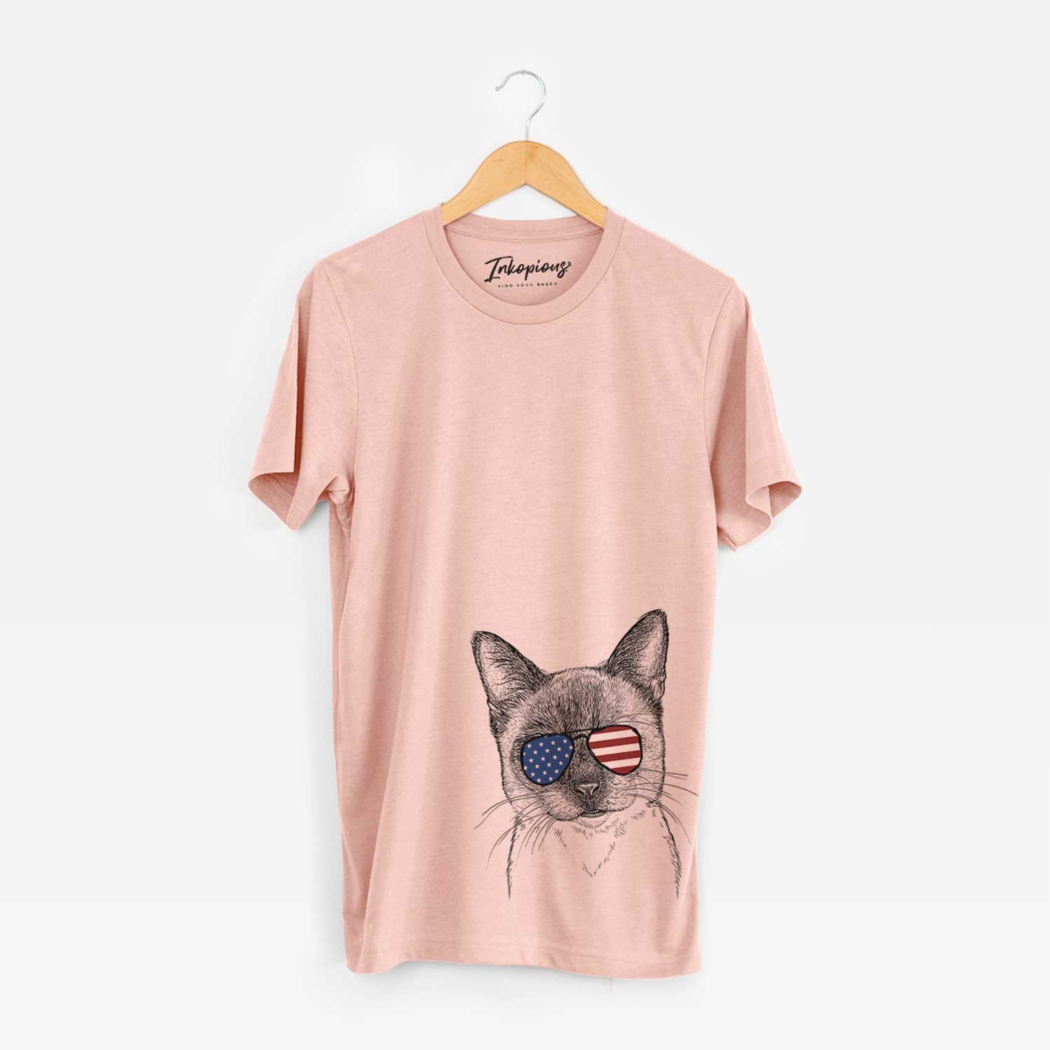 USA Hoggle the Siamese Cat - Unisex Crewneck