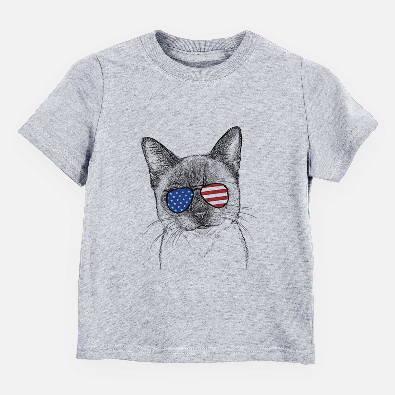 USA Hoggle the Siamese Cat - Kids/Youth/Toddler Shirt