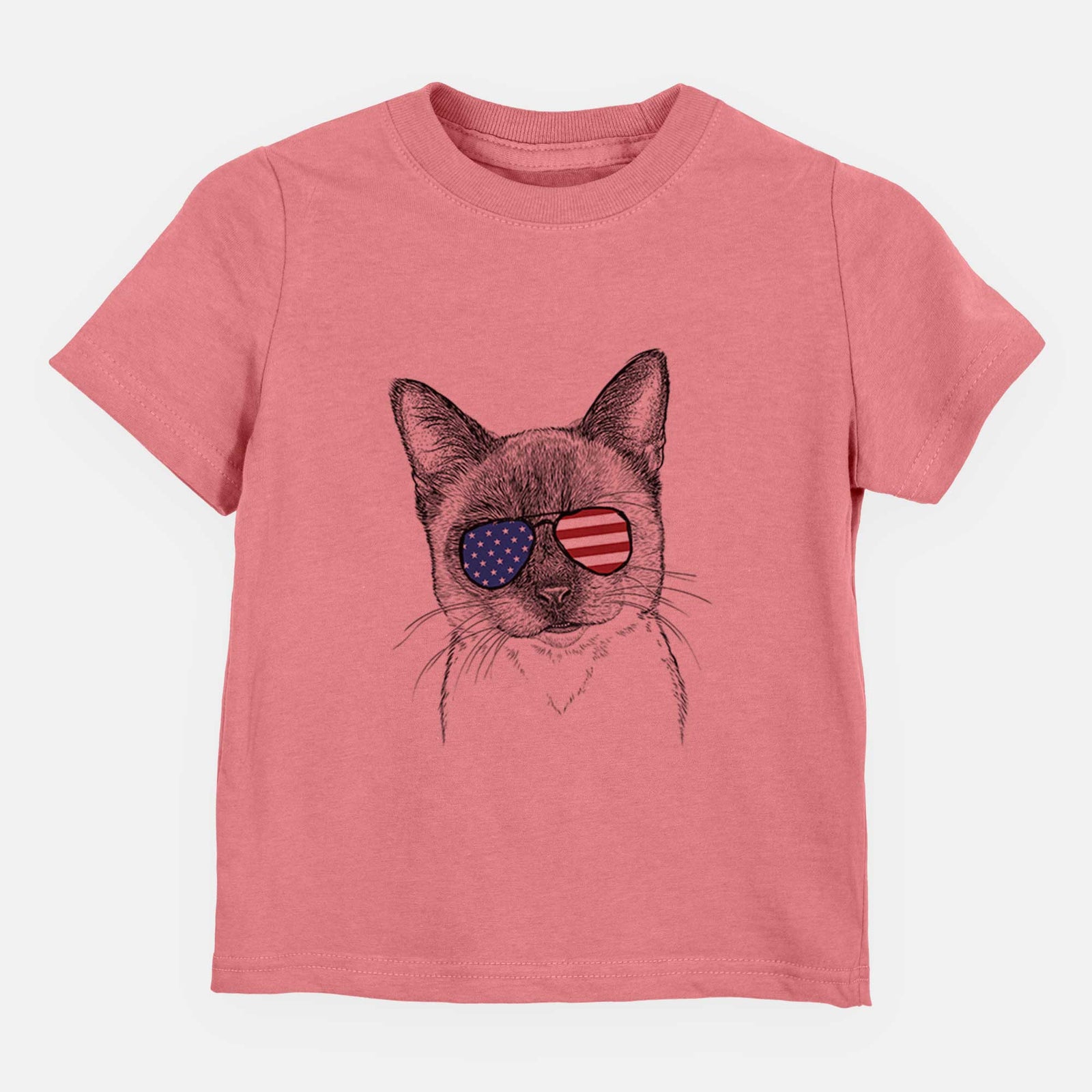 USA Hoggle the Siamese Cat - Kids/Youth/Toddler Shirt