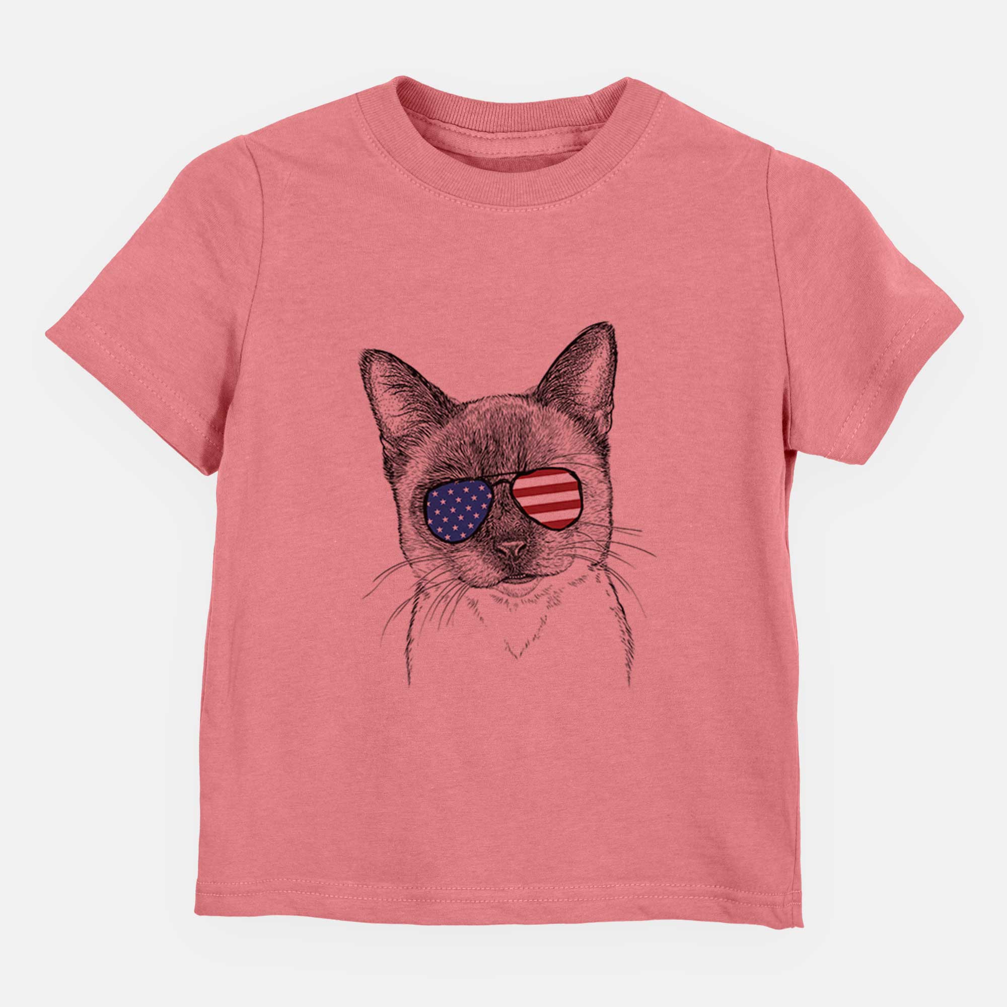 USA Hoggle the Siamese Cat - Kids/Youth/Toddler Shirt