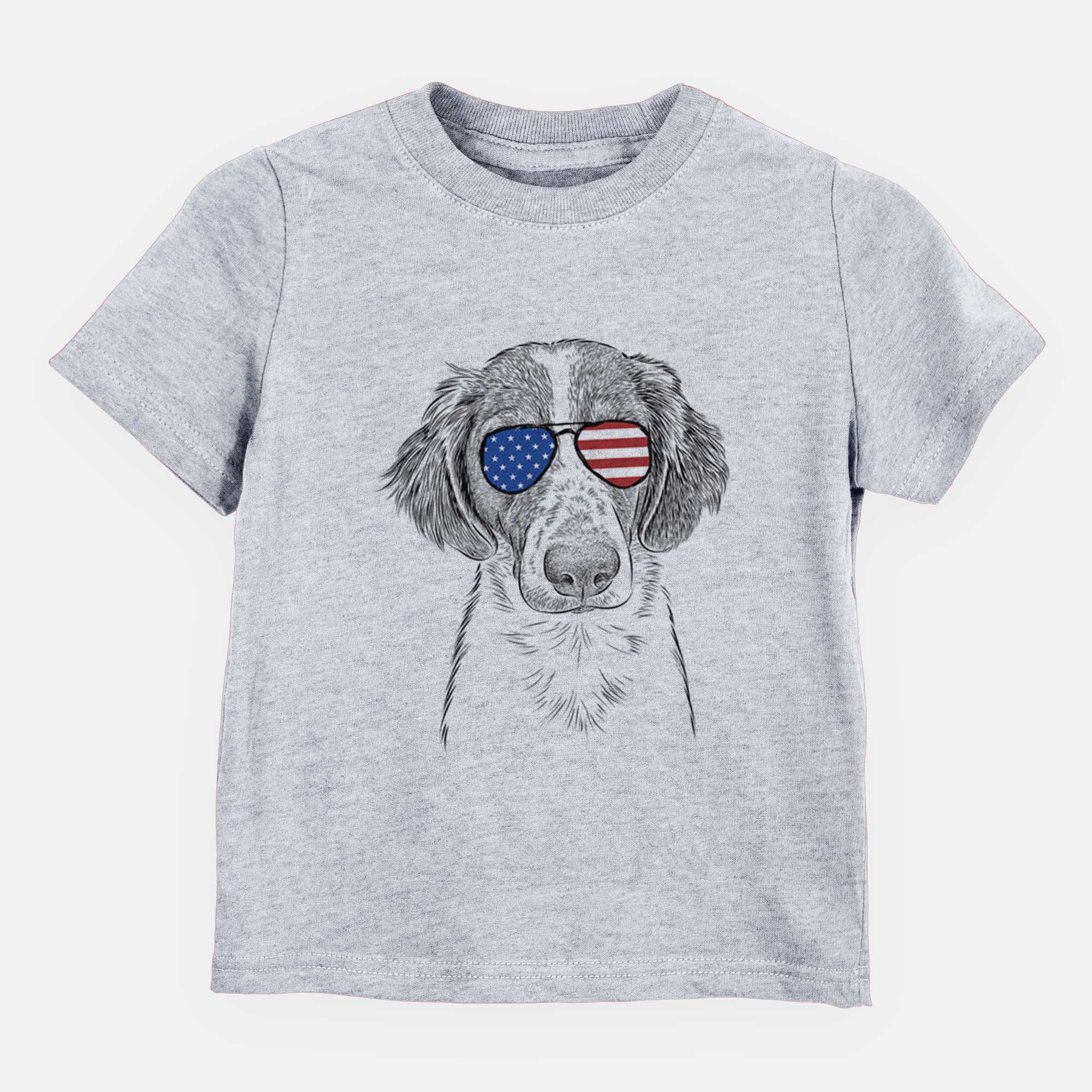 USA Holly the Brittany Spaniel - Kids/Youth/Toddler Shirt