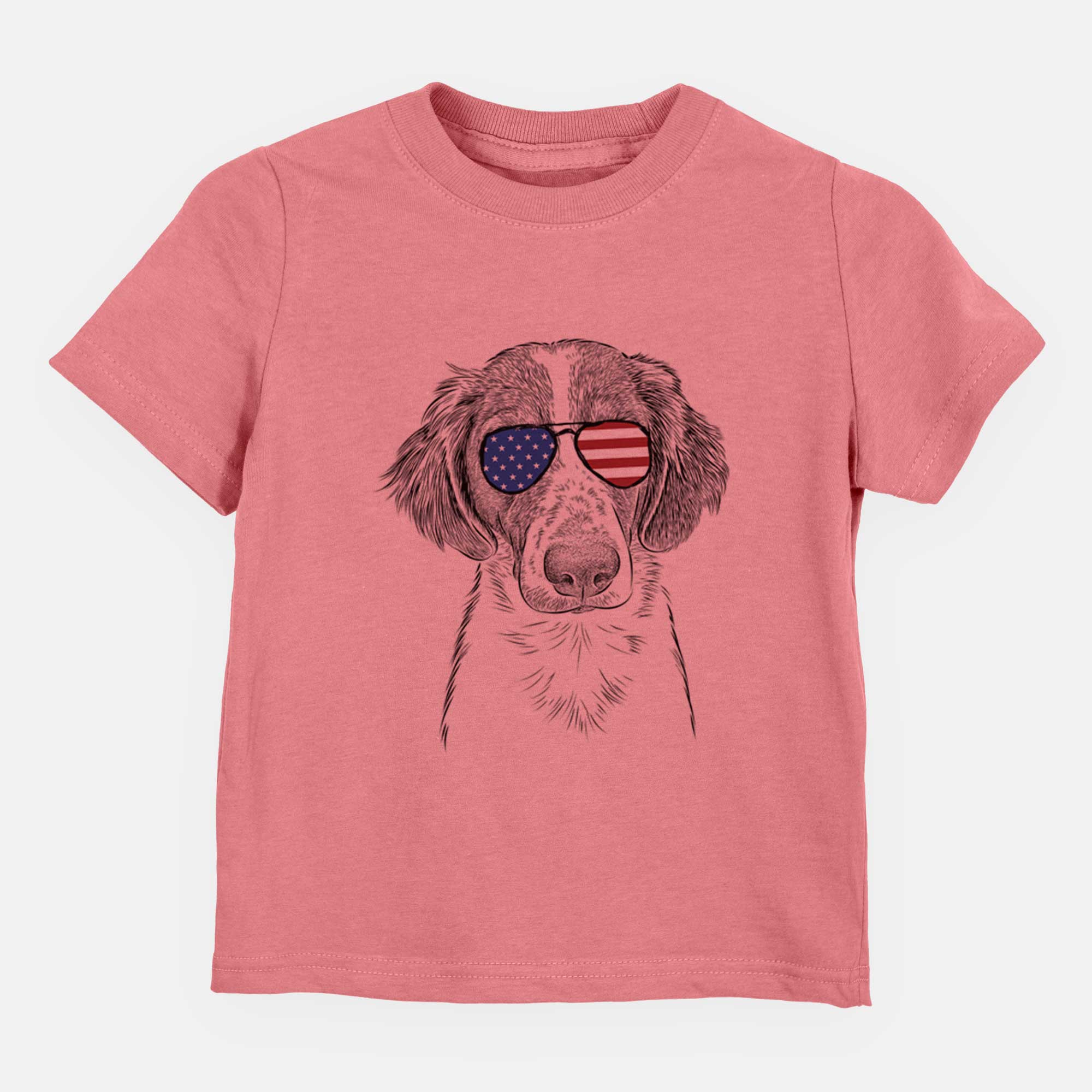 USA Holly the Brittany Spaniel - Kids/Youth/Toddler Shirt