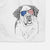 Hook the Saint Bernard Decorative Hand Towel