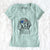 USA Huck the Bluetick Coonhound - Women's Perfect V-neck Shirt