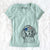 USA Huck the Bluetick Coonhound - Women's Perfect V-neck Shirt