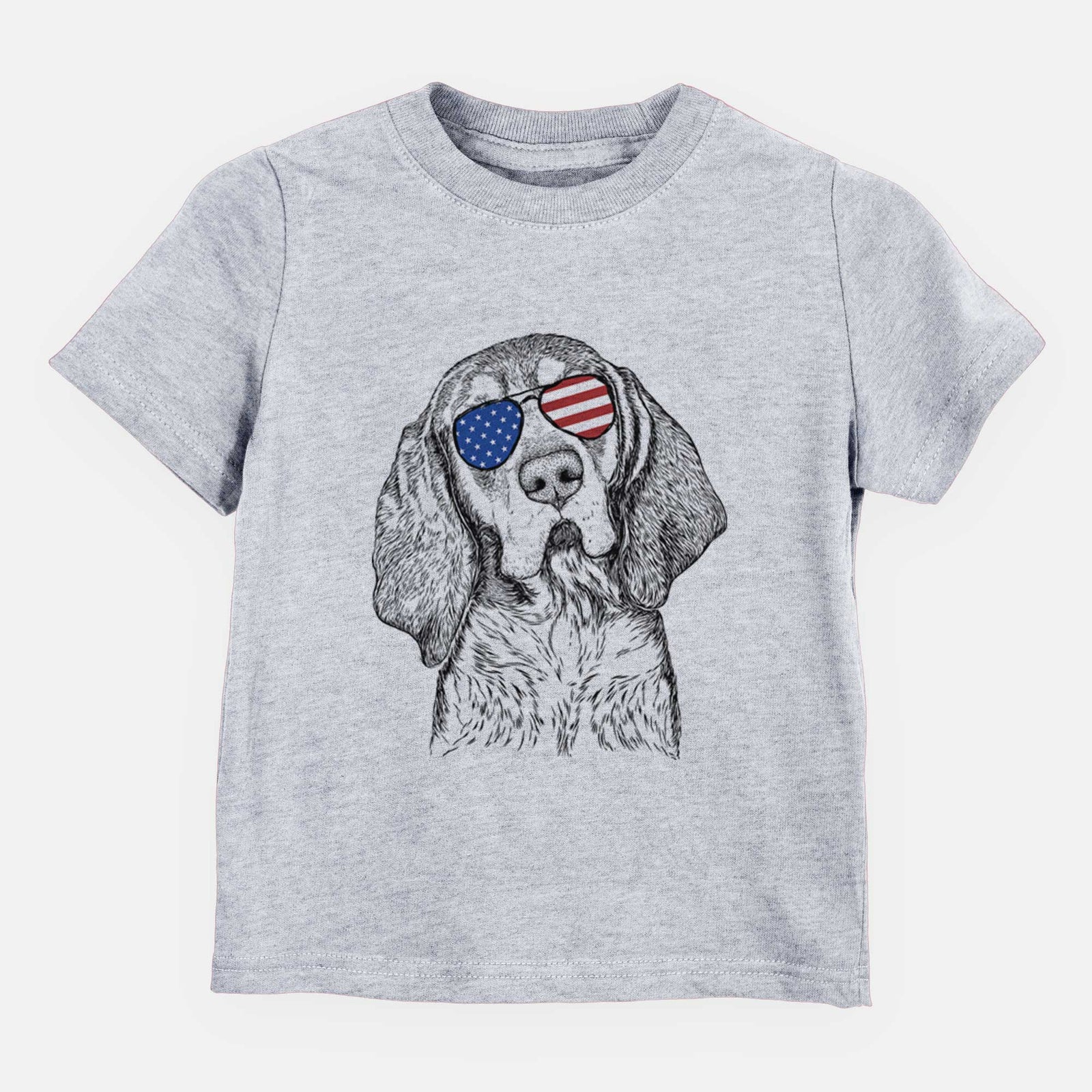 USA Huck the Bluetick Coonhound - Kids/Youth/Toddler Shirt