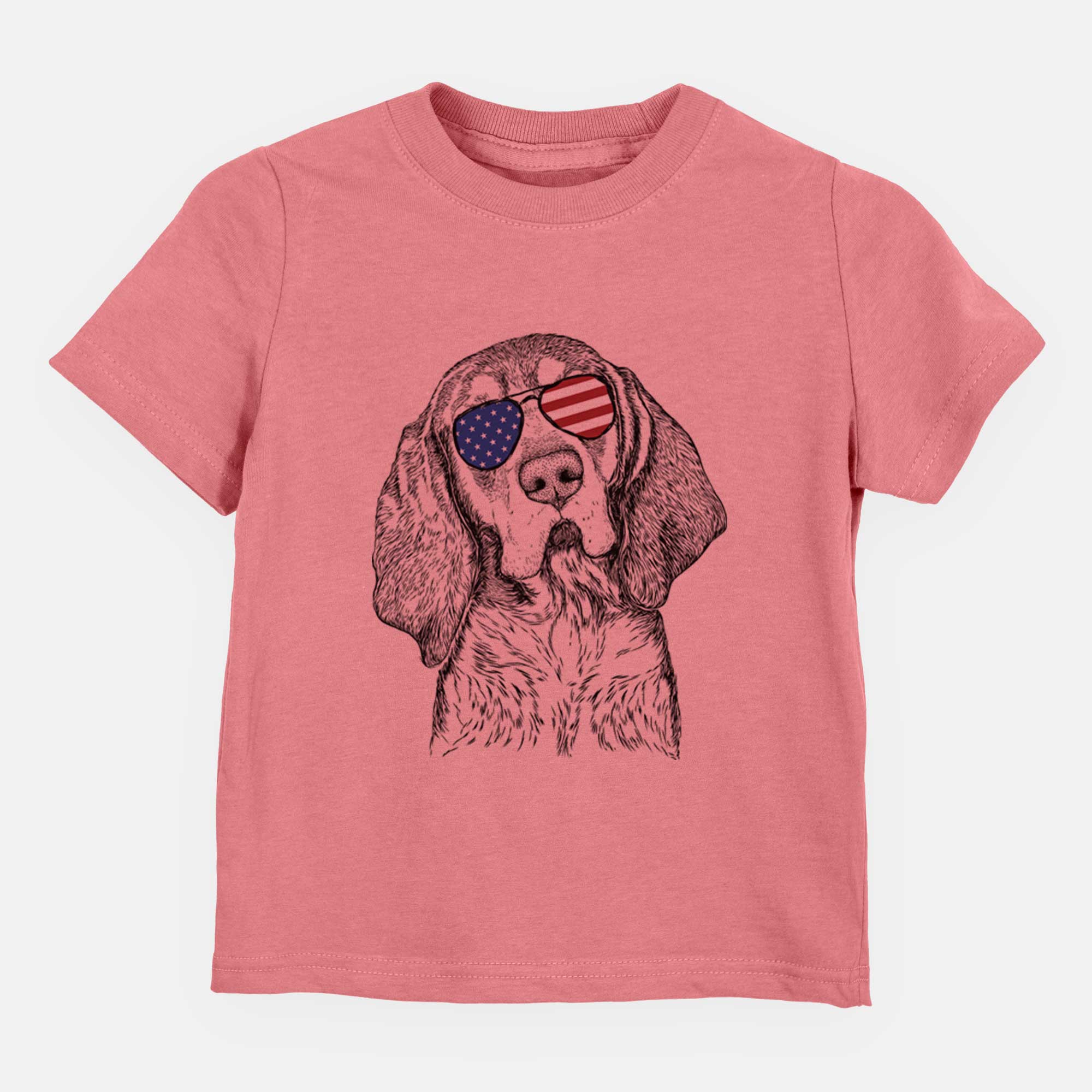 USA Huck the Bluetick Coonhound - Kids/Youth/Toddler Shirt