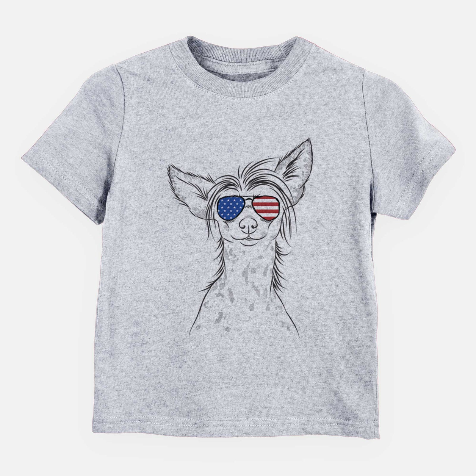 USA Hudson the Chinese Crested - Kids/Youth/Toddler Shirt