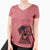 USA Hudson the German Shorthaired Pointer - Women's Perfect V-neck Shirt