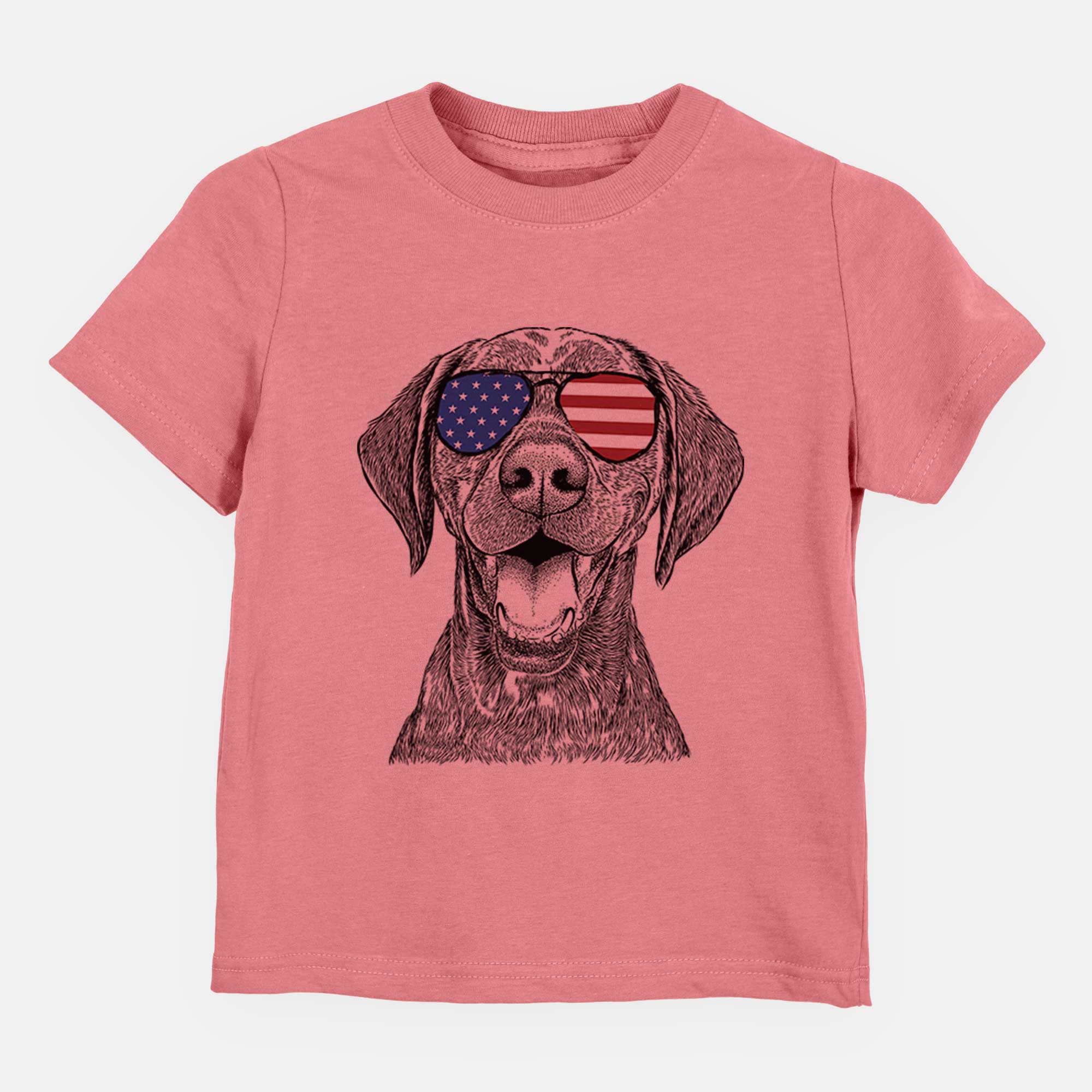 USA Hudson the German Shorthaired Pointer - Kids/Youth/Toddler Shirt