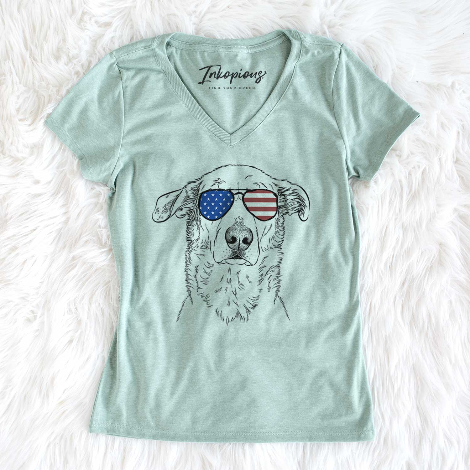 USA Hurricane the Chinook - Women's Perfect V-neck Shirt