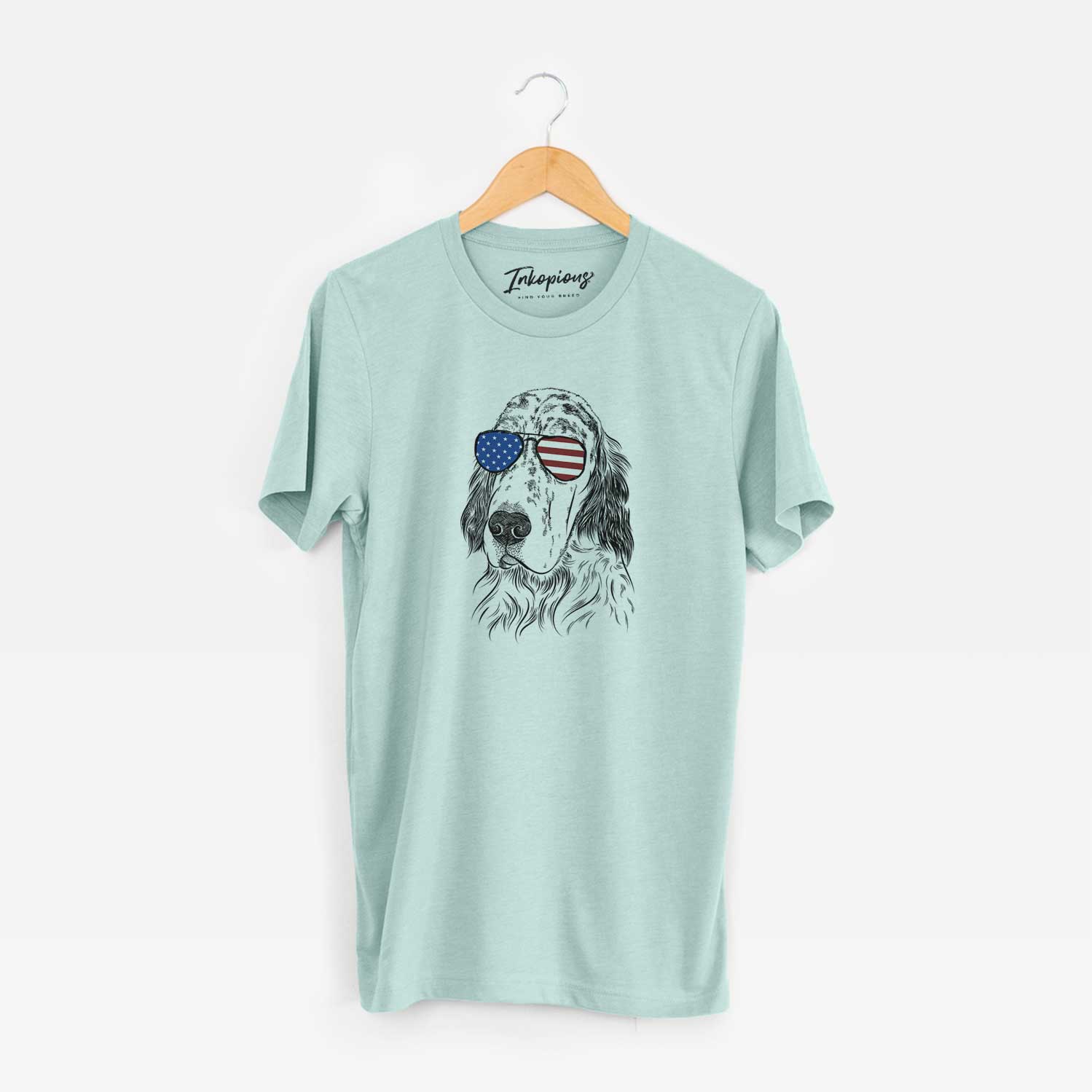 USA Hutch the English Setter - Unisex Crewneck