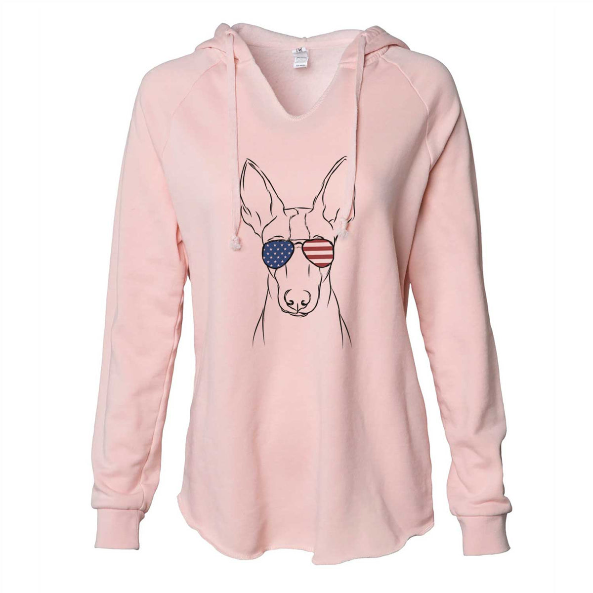 USA Indy the Ibizan Hound - Cali Wave Hooded Sweatshirt
