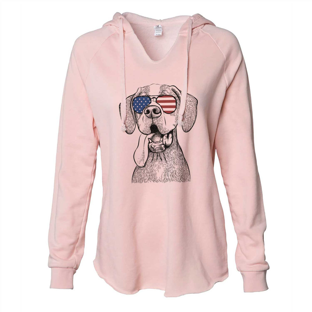 USA Irwin the English Pointer - Cali Wave Hooded Sweatshirt