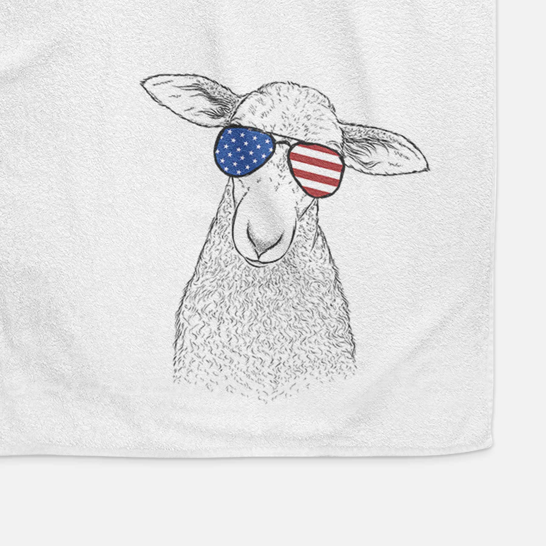 Ivy the Lamb Decorative Hand Towel