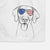 Jackson the Weimaraner Decorative Hand Towel