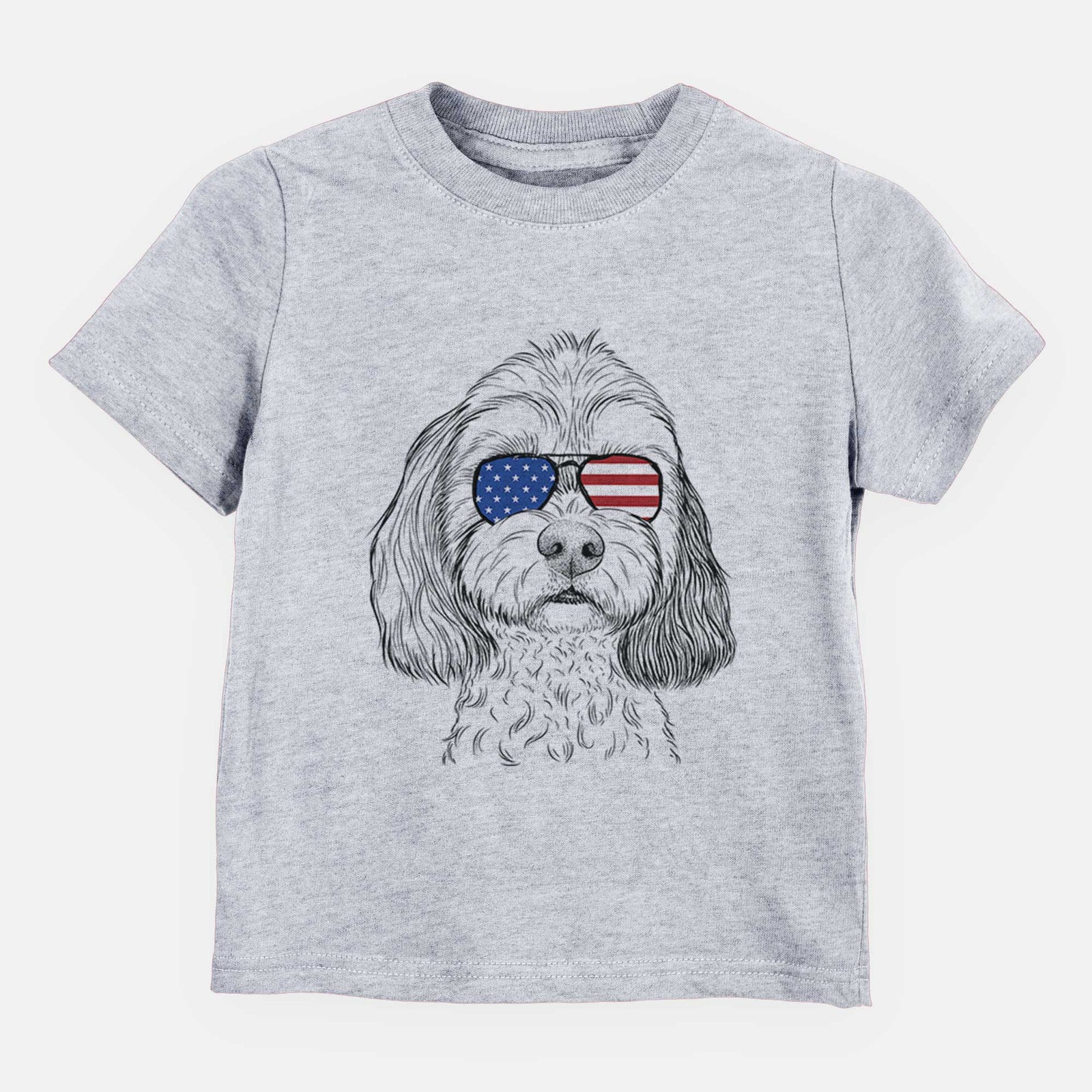 USA Jasper Diggins the Cavapoo - Kids/Youth/Toddler Shirt