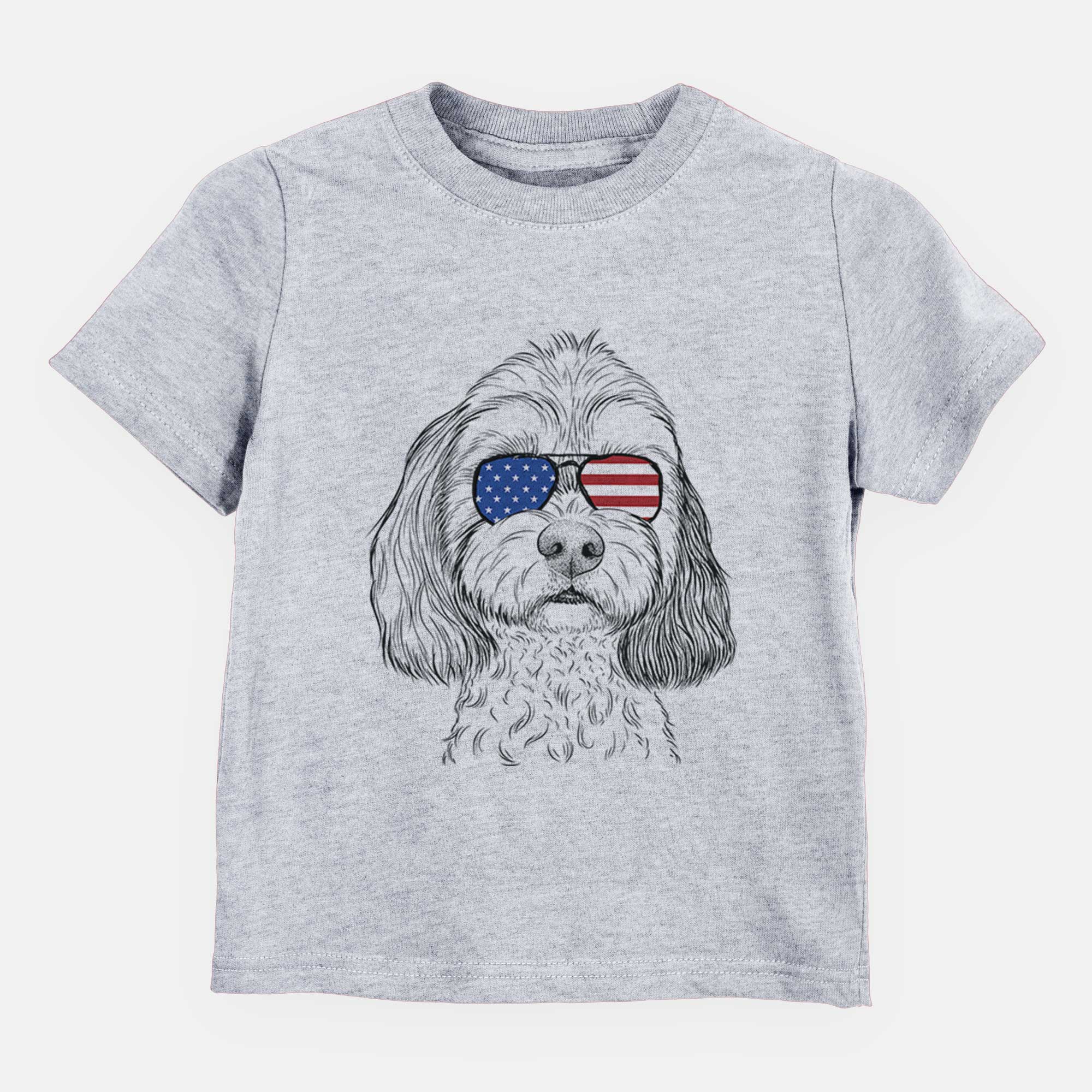 USA Jasper Diggins the Cavapoo - Kids/Youth/Toddler Shirt