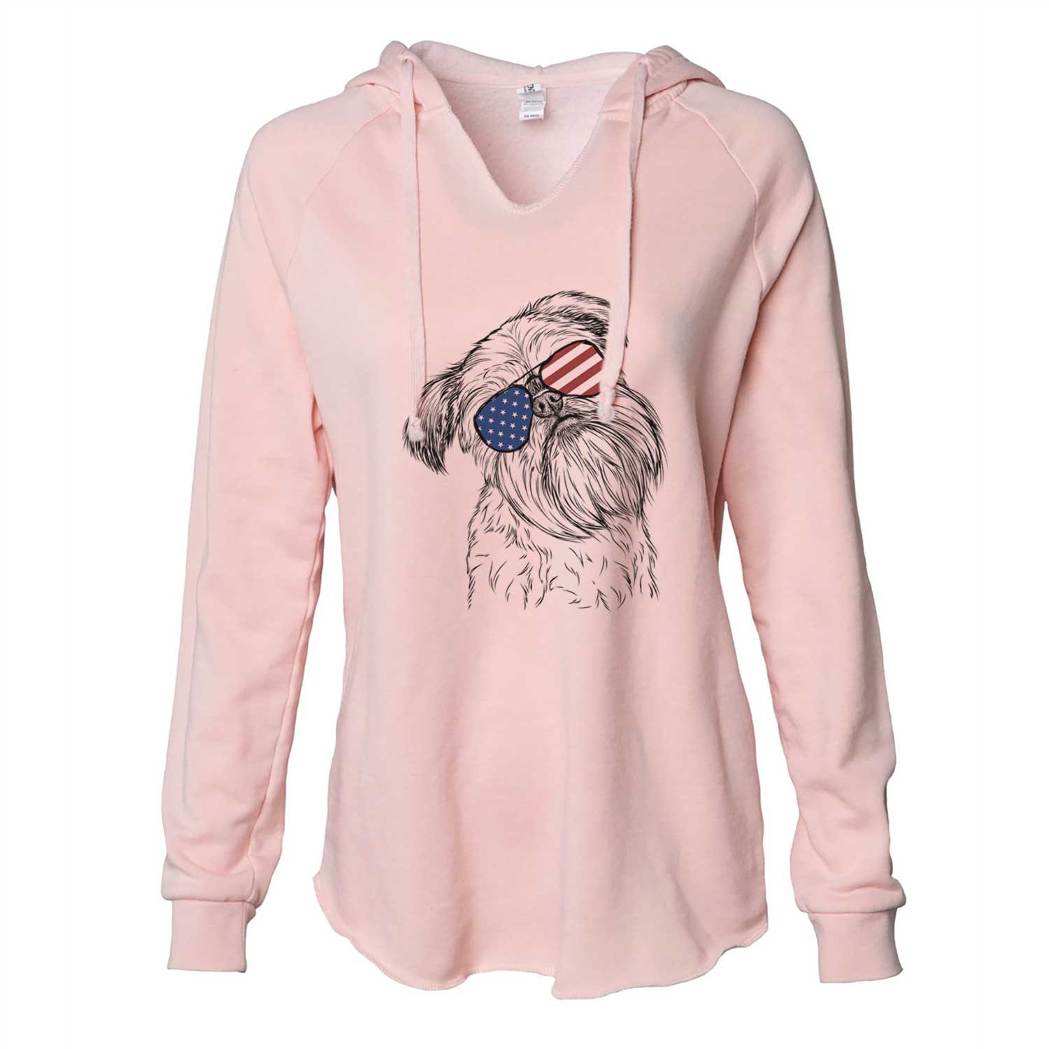 USA Jasper Joe the Brussels Griffon - Cali Wave Hooded Sweatshirt