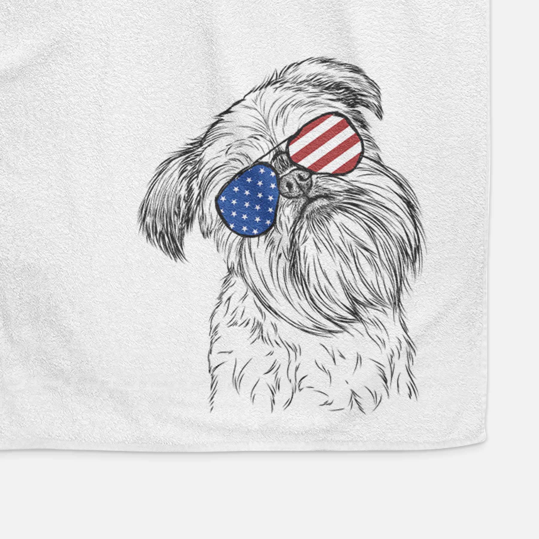 Jasper Joe the Brussels Griffon Decorative Hand Towel