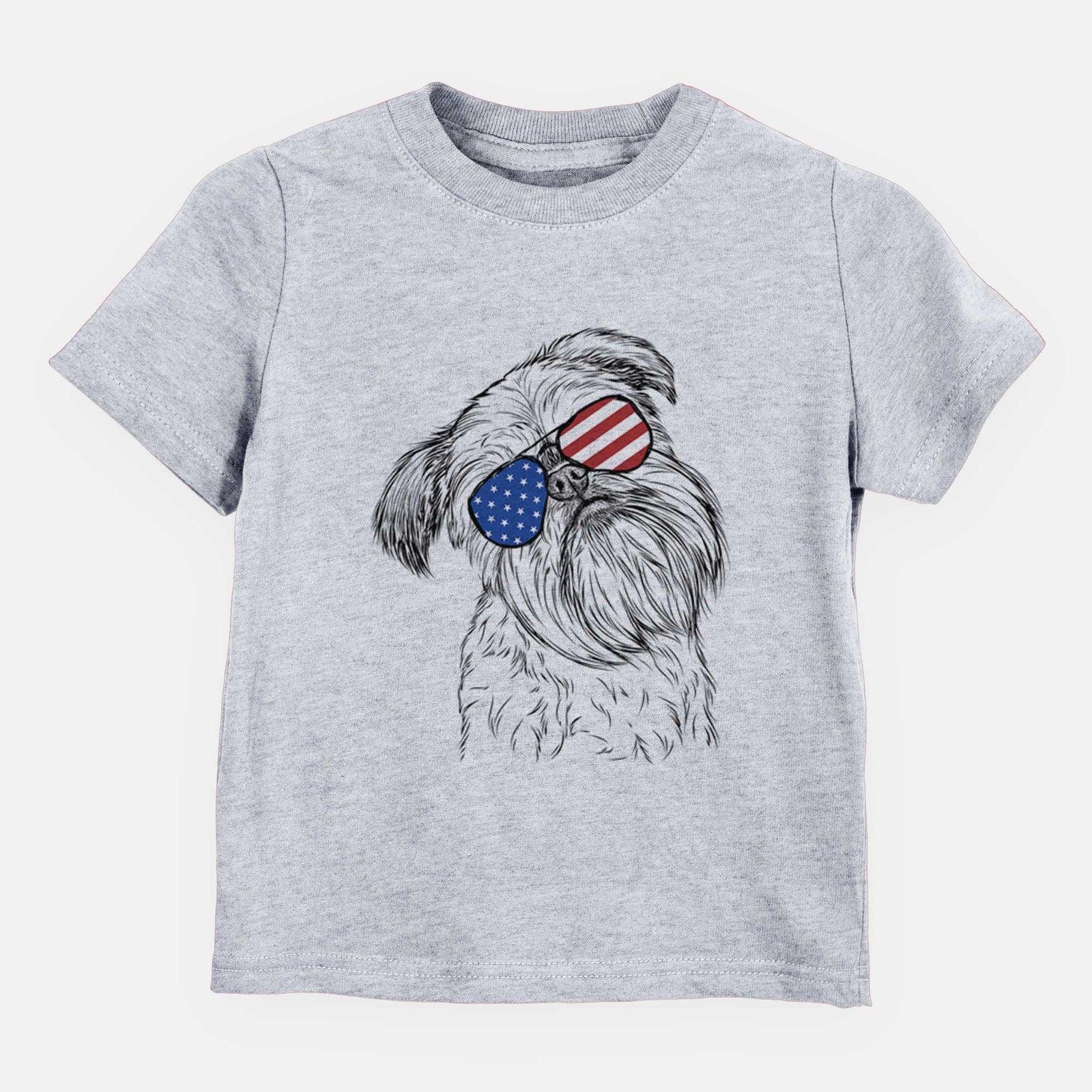 USA Jasper Joe the Brussels Griffon - Kids/Youth/Toddler Shirt