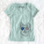 USA Jasper the Pomchi - Women's Perfect V-neck Shirt