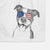 Jax the American Pitbull Terrier Mix Decorative Hand Towel