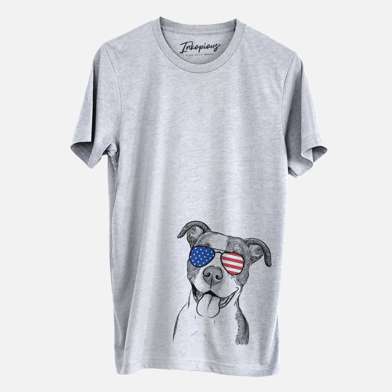 USA Jax the American Pitbull Terrier Mix - Unisex Crewneck