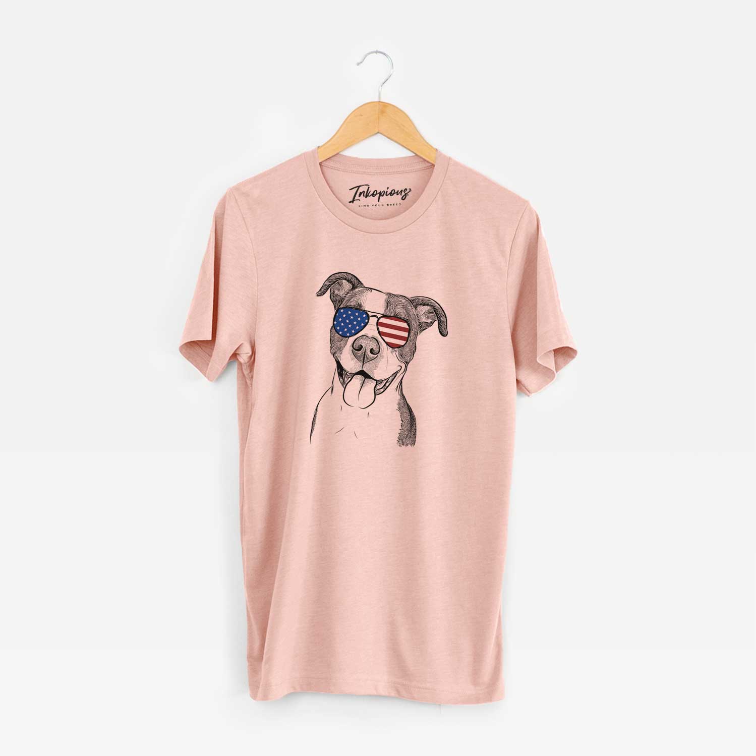 USA Jax the American Pitbull Terrier Mix - Unisex Crewneck