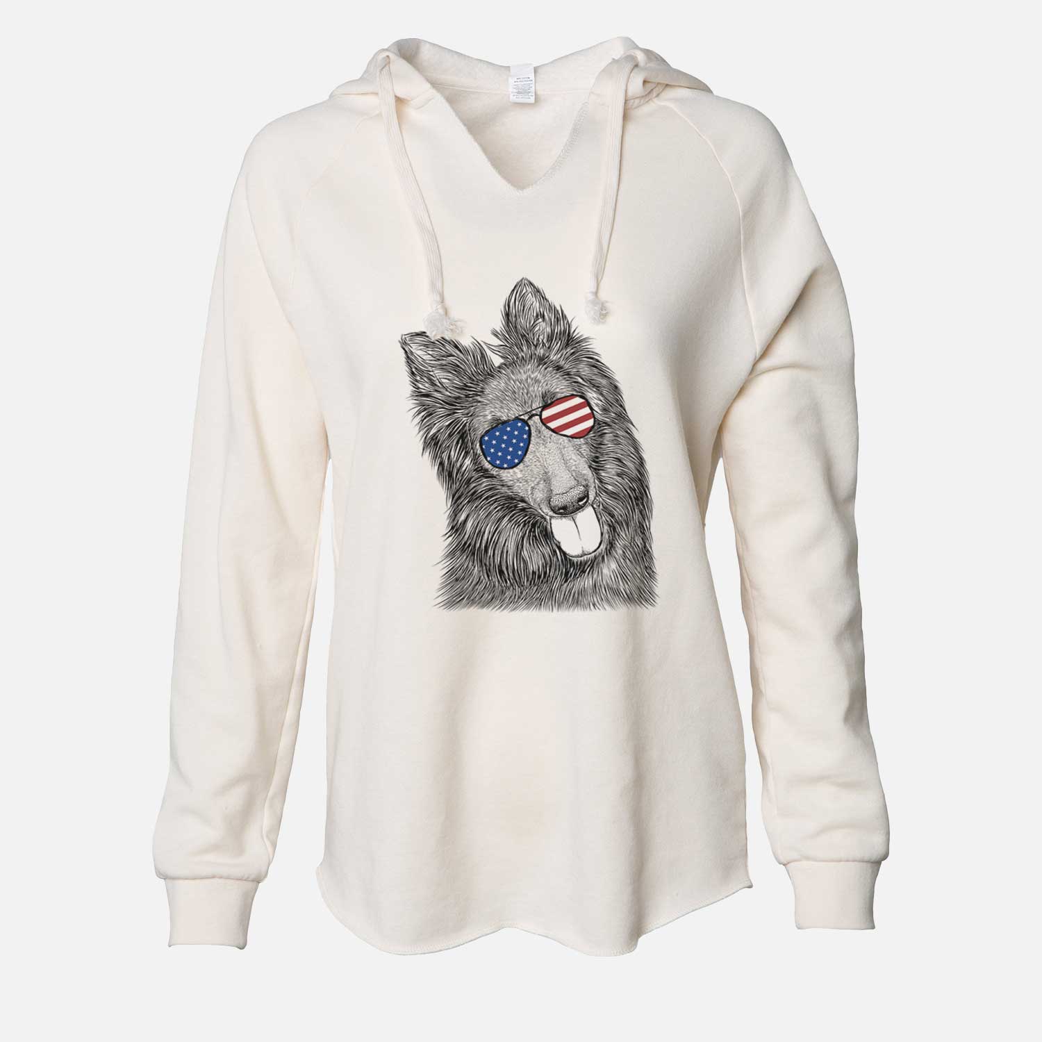 USA Jaxx the Belgian Tervuren - Cali Wave Hooded Sweatshirt