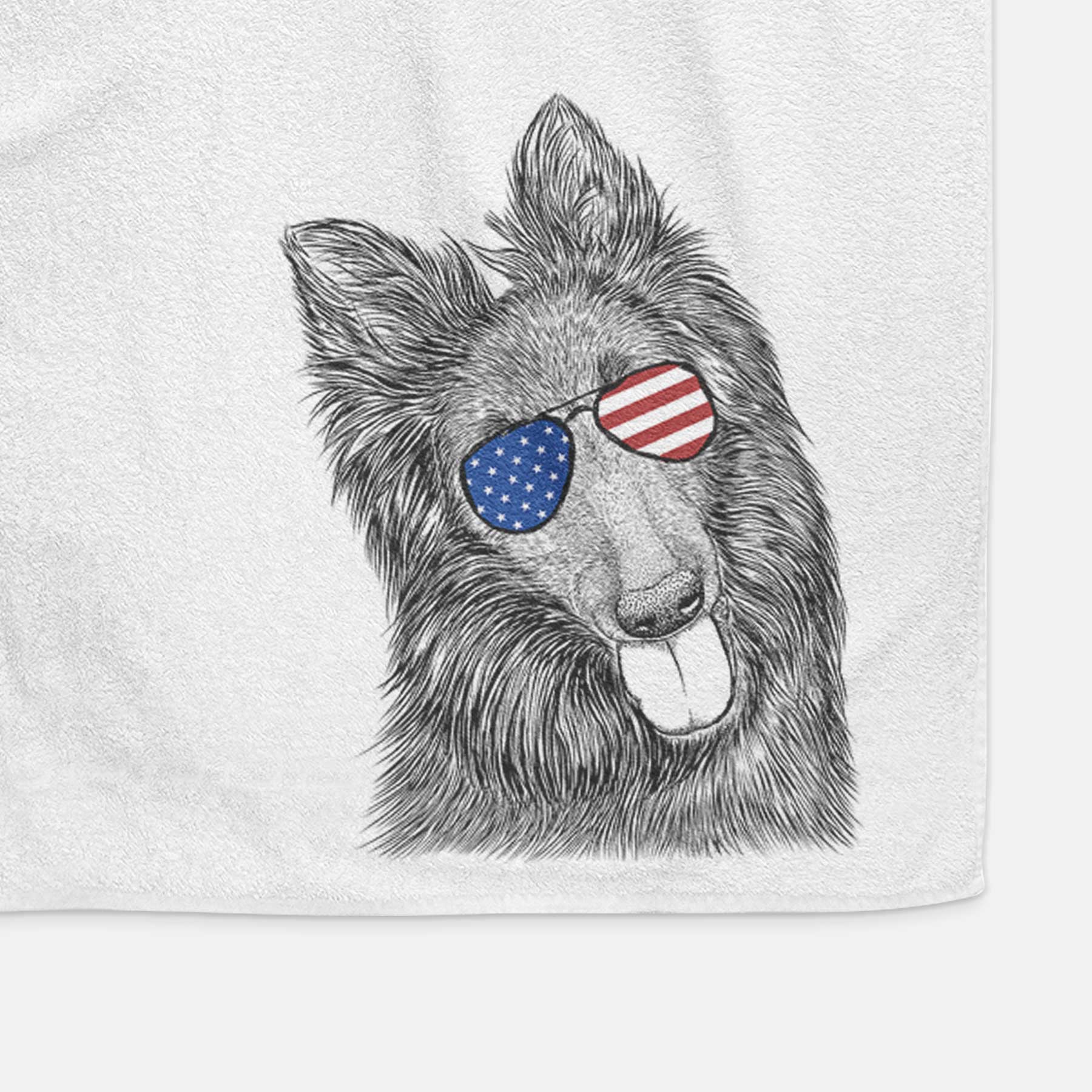 Jaxx the Belgian Tervuren Decorative Hand Towel