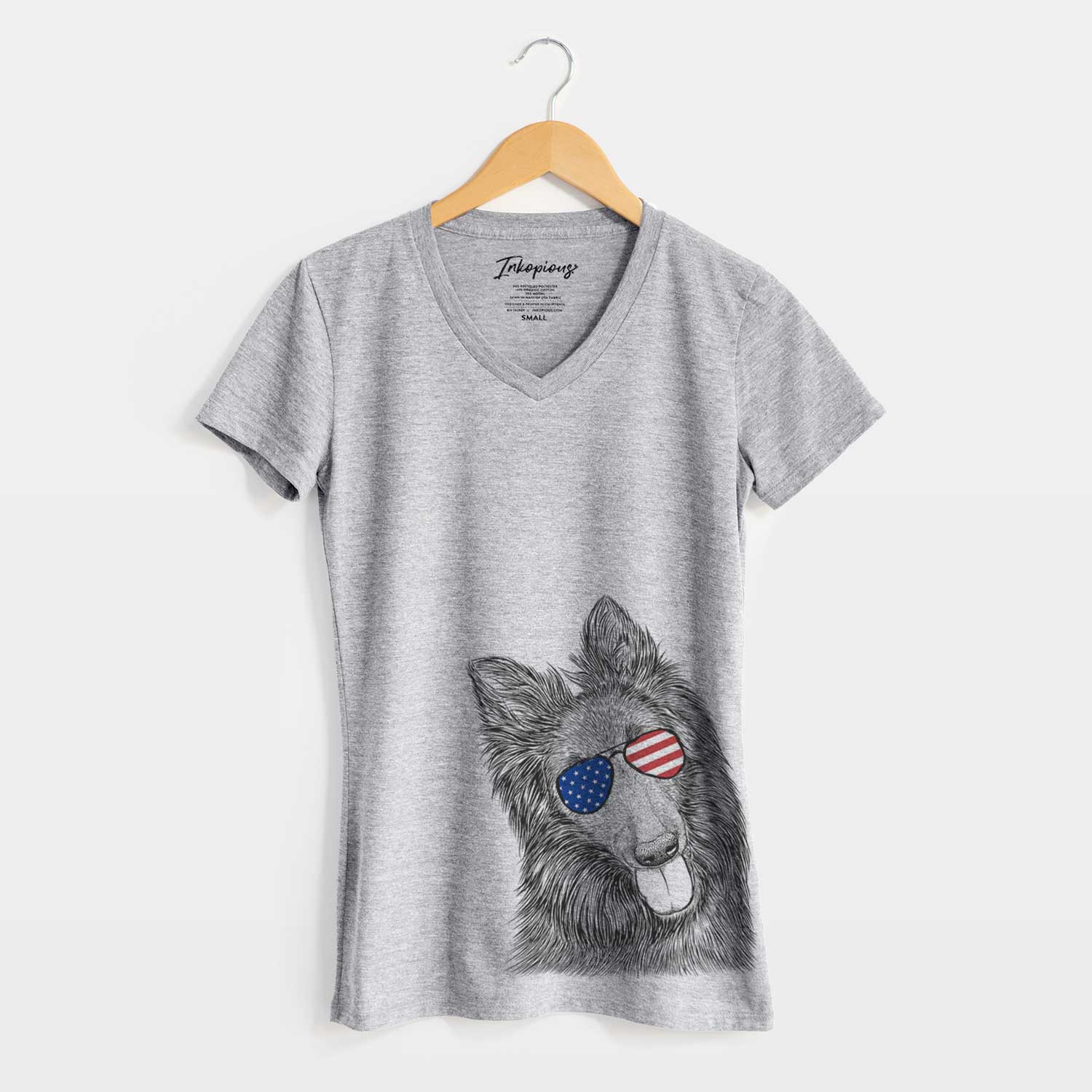 USA Jaxx the Belgian Tervuren - Women's Perfect V-neck Shirt