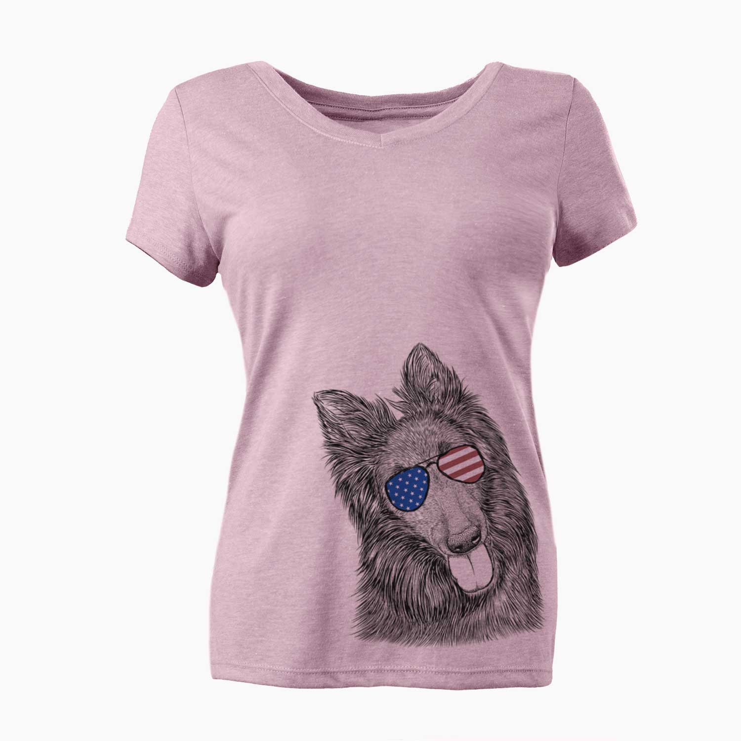 USA Jaxx the Belgian Tervuren - Women's Perfect V-neck Shirt